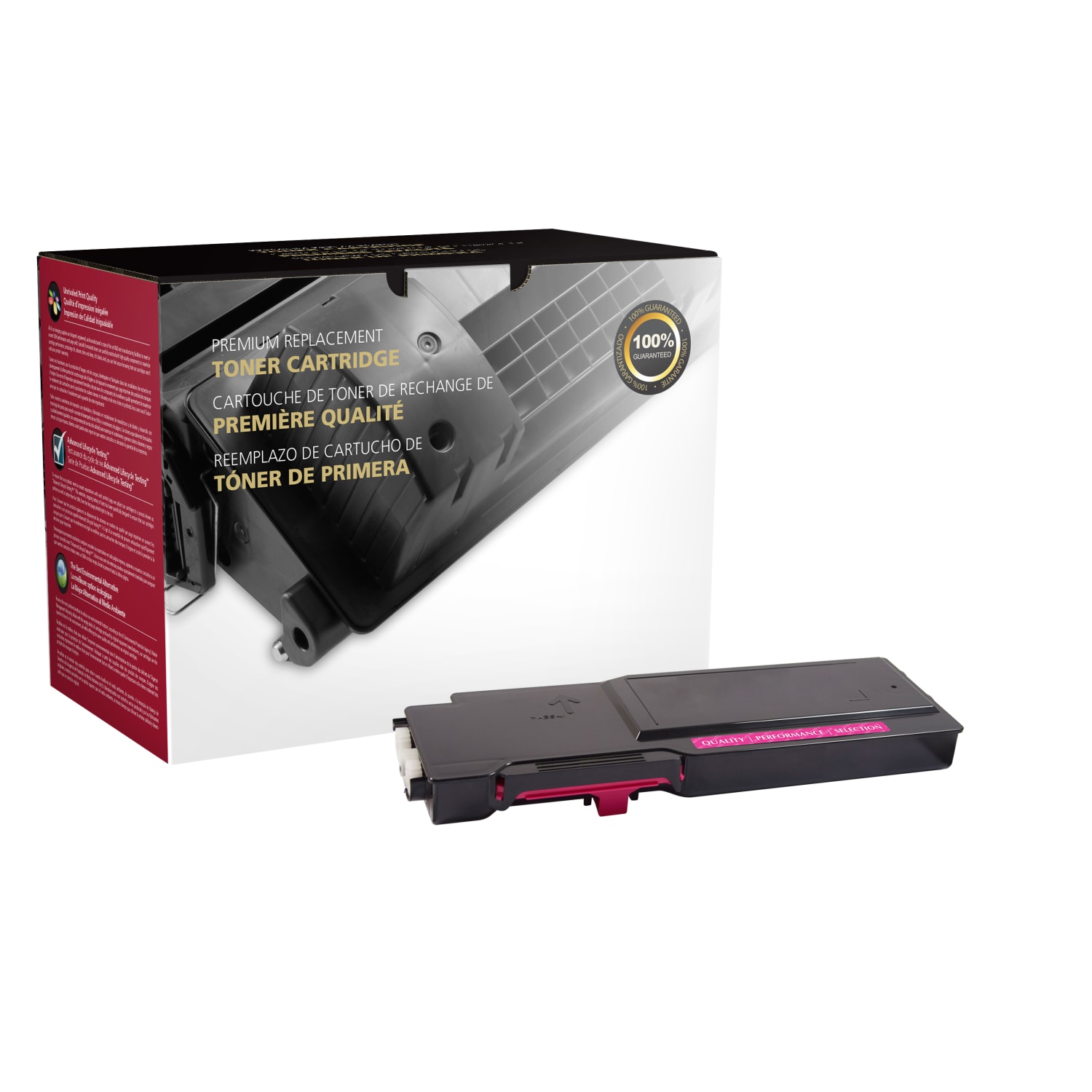 Office Depot Remanufactured Magenta High Yield Toner Cartridge Replacement For Dell C3760, ODC3760M