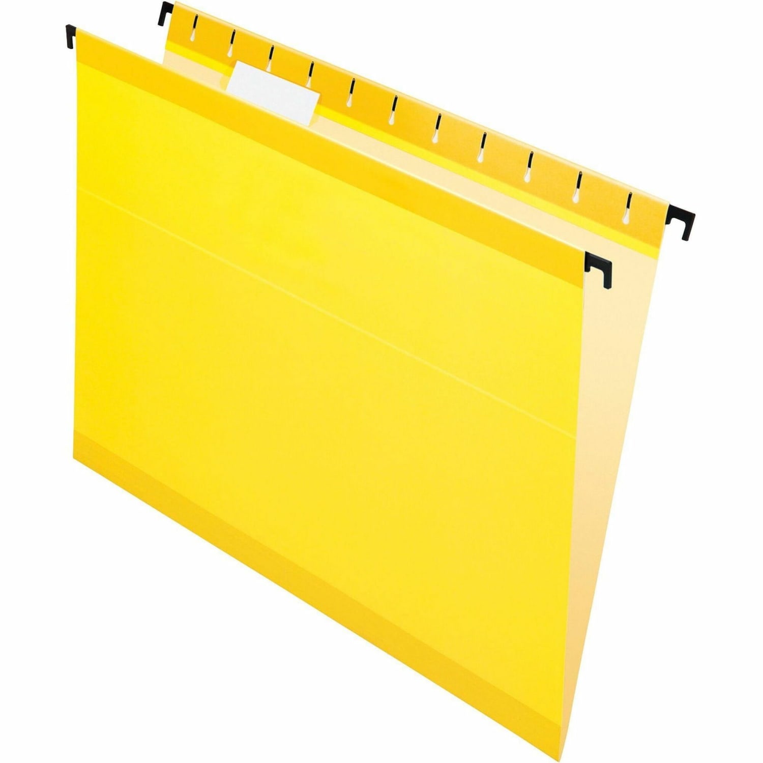 Pendaflex SureHook Reinforced Hanging Folders, 1/5-Cut, Letter Size, Yellow, Box Of 20 - Image 3