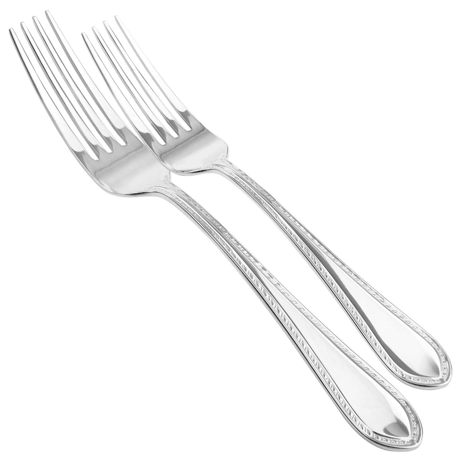 Martha Stewart Chandler 20-Piece Flatware Set, Silver - Image 4