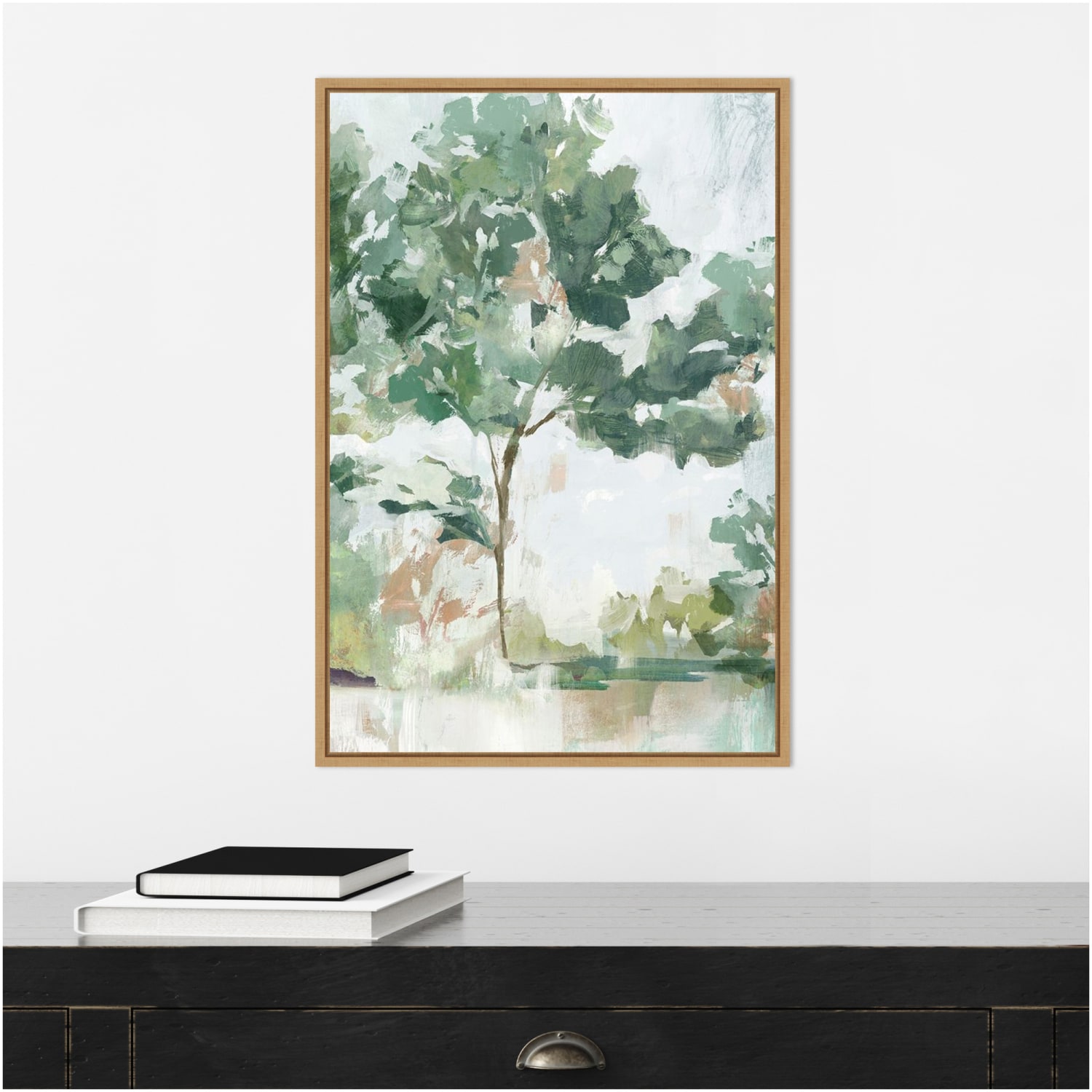 Amanti Art Forest Beauty I by Isabelle Z Framed Canvas Wall Art Print, 23inH x 16inW, Natural - Image 5