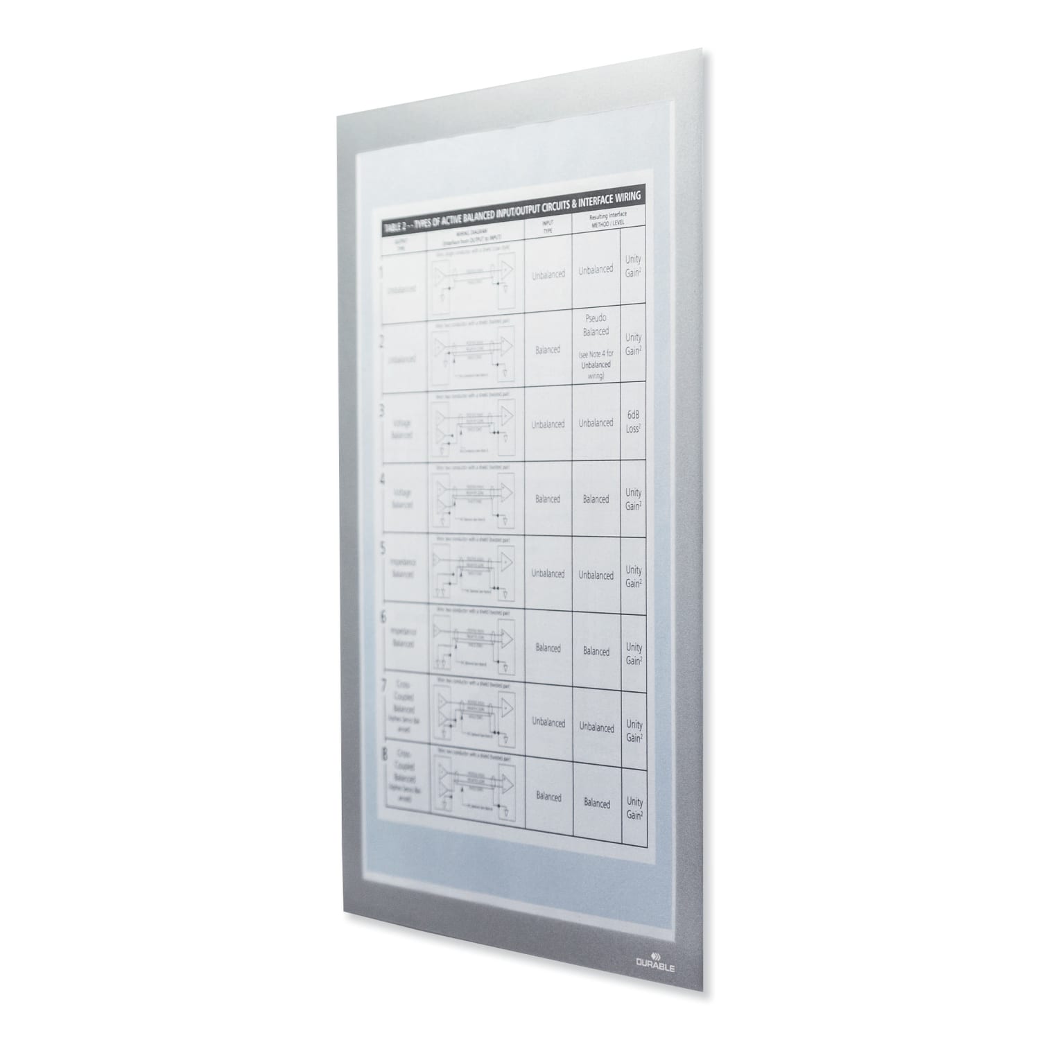 DURABLE DURAFRAME Magnetic Plus Sign Holders, 9-1/2in x 12in, Silver, Set Of 2 Holders - Image 5