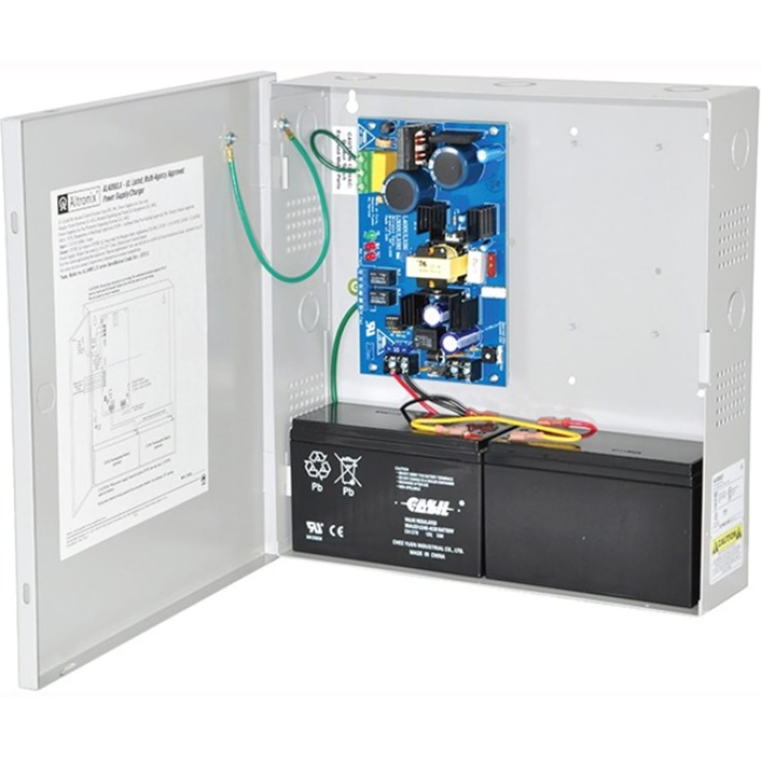 Altronix AL400ULX Proprietary Power Supply - Enclosure - 120 V AC Input - 12 V DC, 24 V DC Output - Image 3