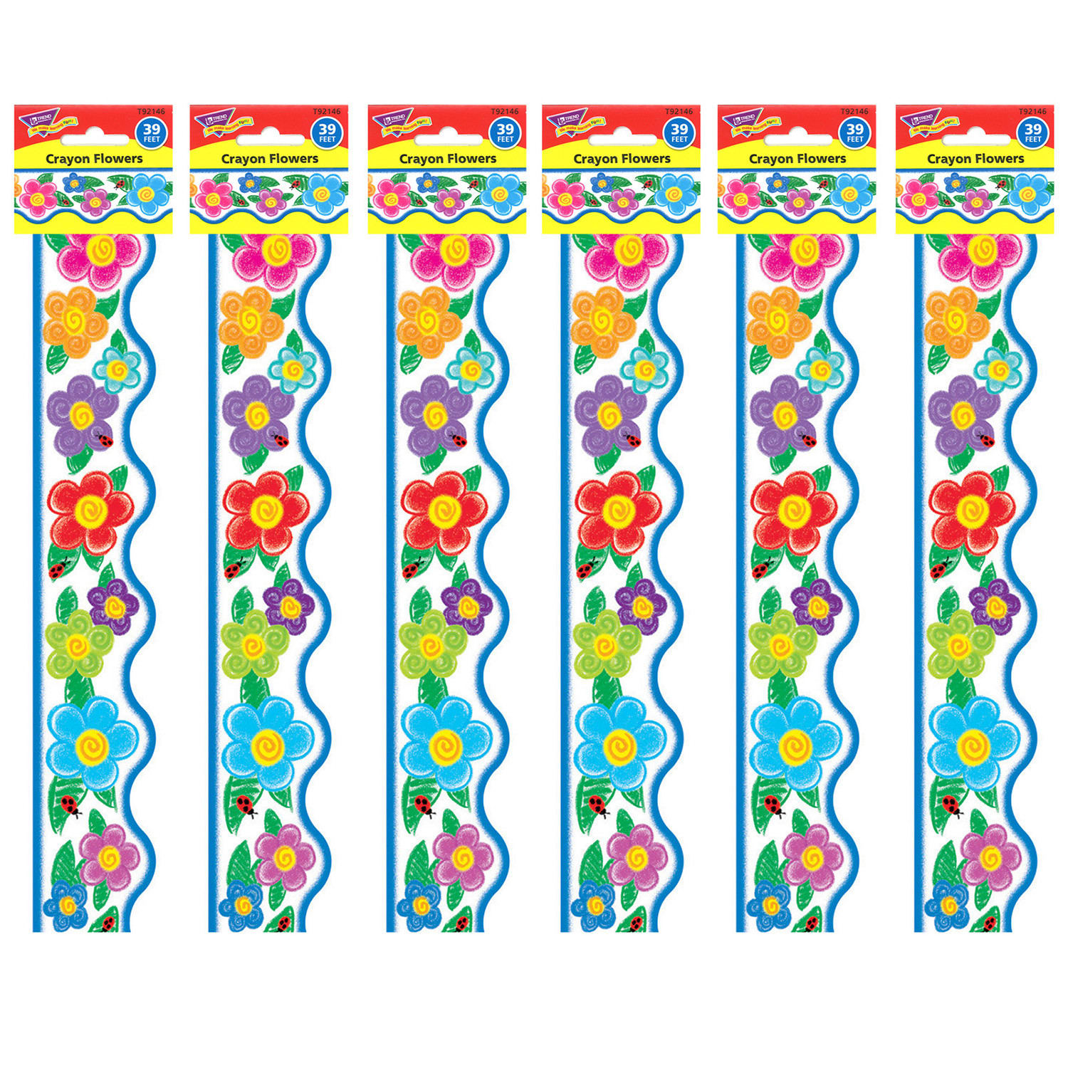 Crayon Flowers
