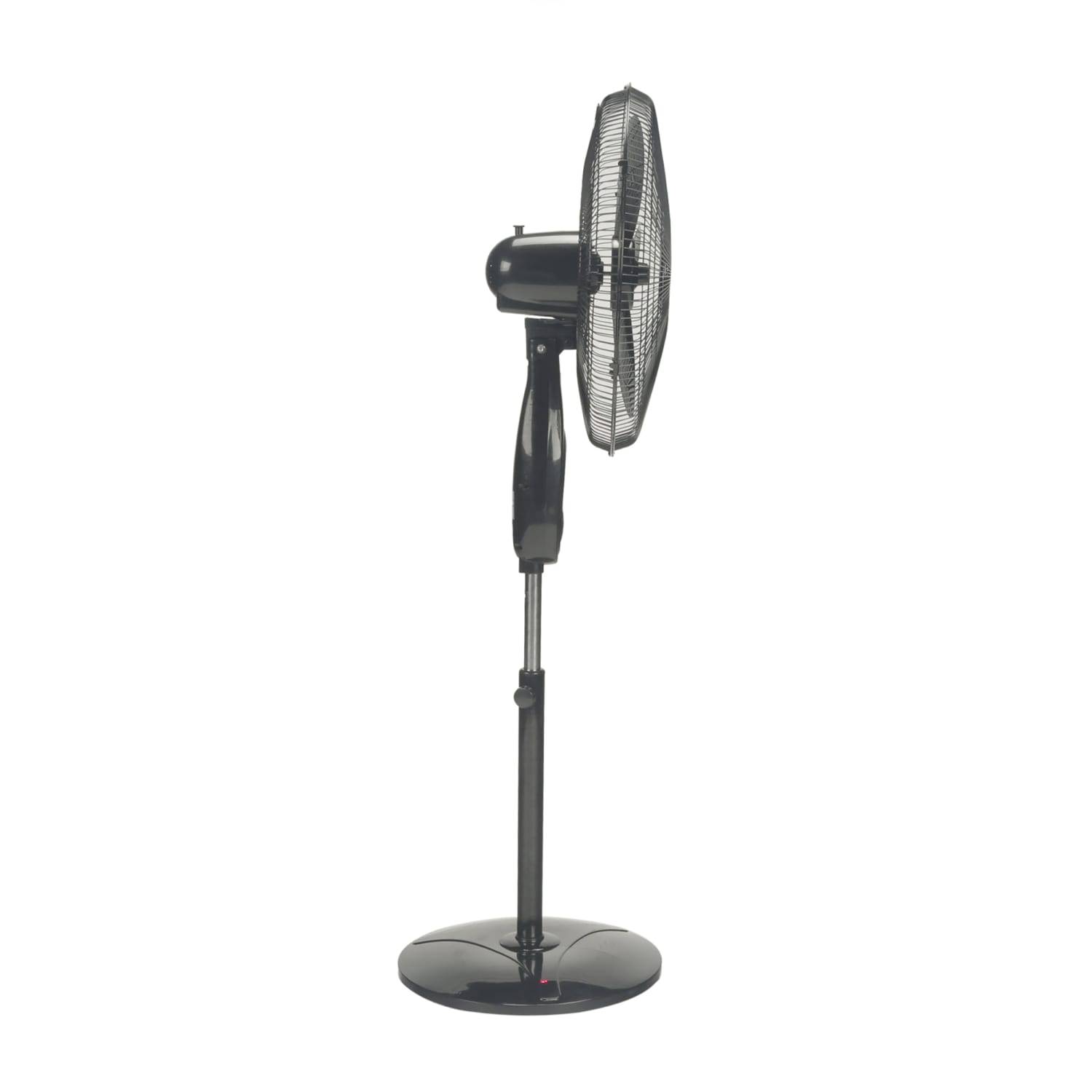 Optimus 18in Adjustable Oscillating Stand Fan, Black - Image 4