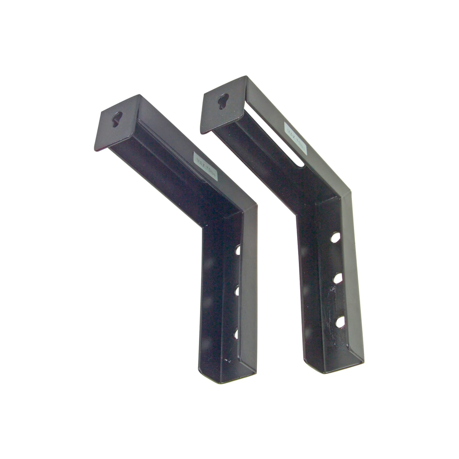 Elite ZVMAXLB12-B - Mounting component (angle brackets) - for projection screen - black (pack of 2) - Image 3