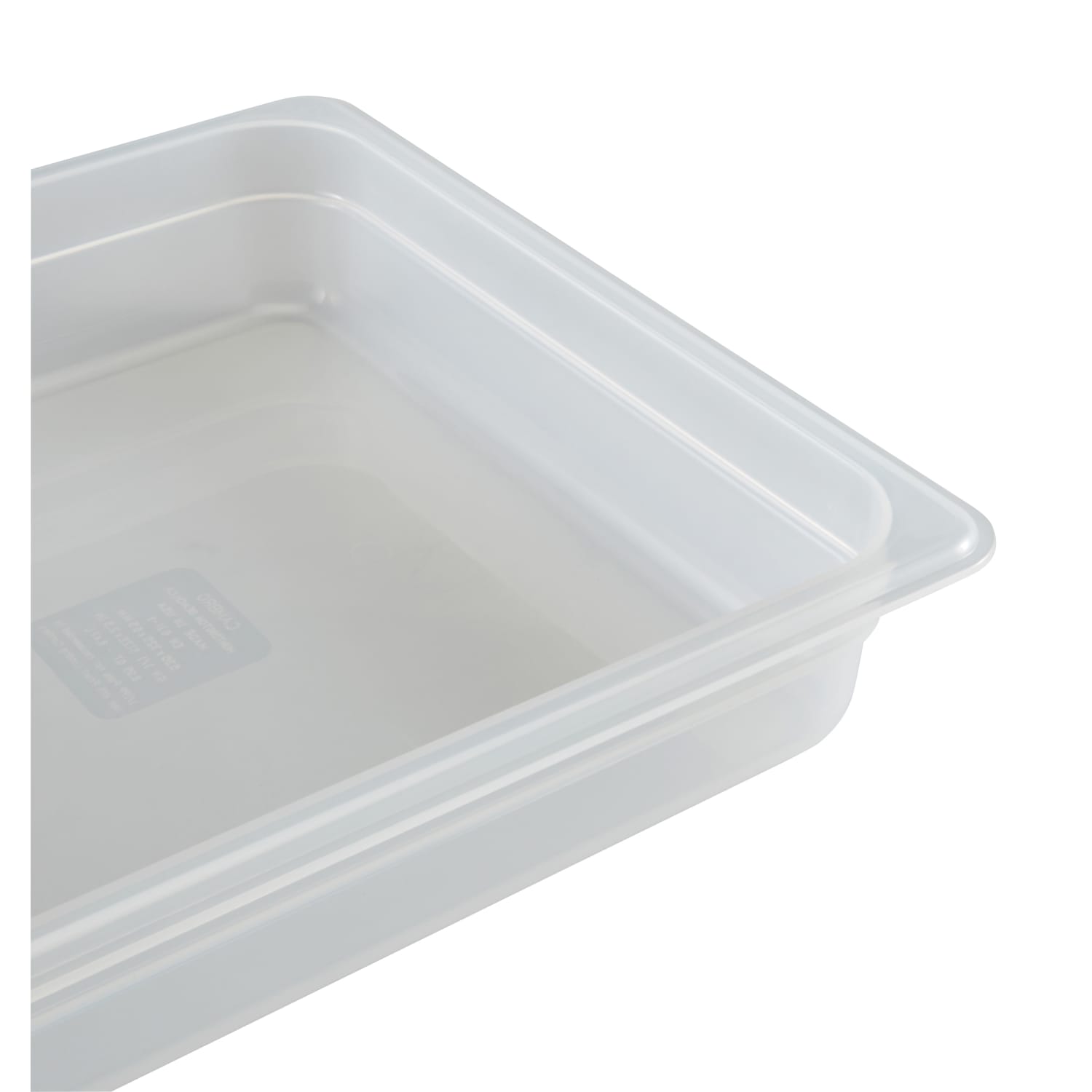 Cambro Translucent GN 1/1 Food Pans, 4inH x 12-3/4inW x 20-7/8inD, Pack Of 6 Containers - Image 5