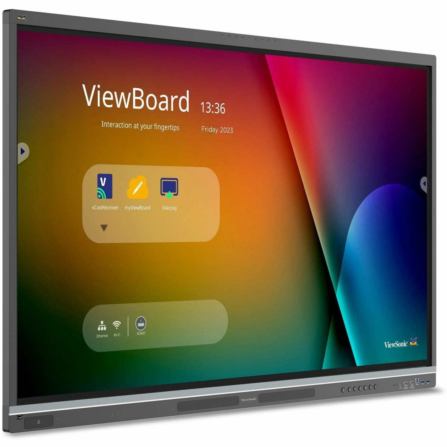 ViewSonic IFP7551 75in 4K ViewBoard Interactive Smart Board with Integrated Education Software, Android 14 - Image 3