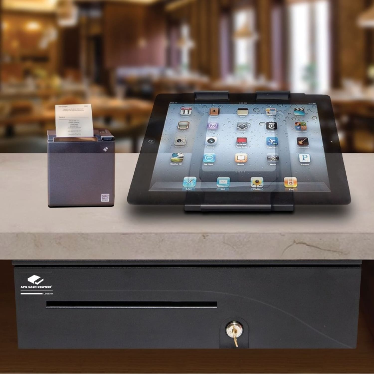 APG Cash Drawer Under Counter Mounting Bracket - Image 5
