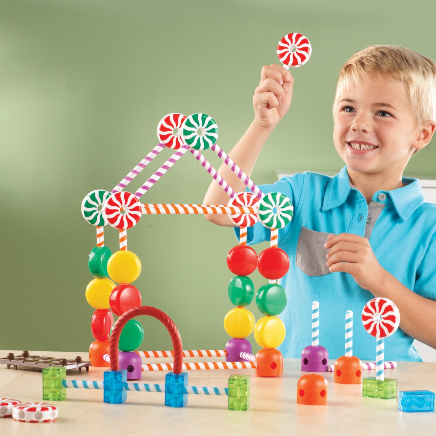 Learning Resources Candy Construction Set, Pre-K - Grade 3 - Image 5