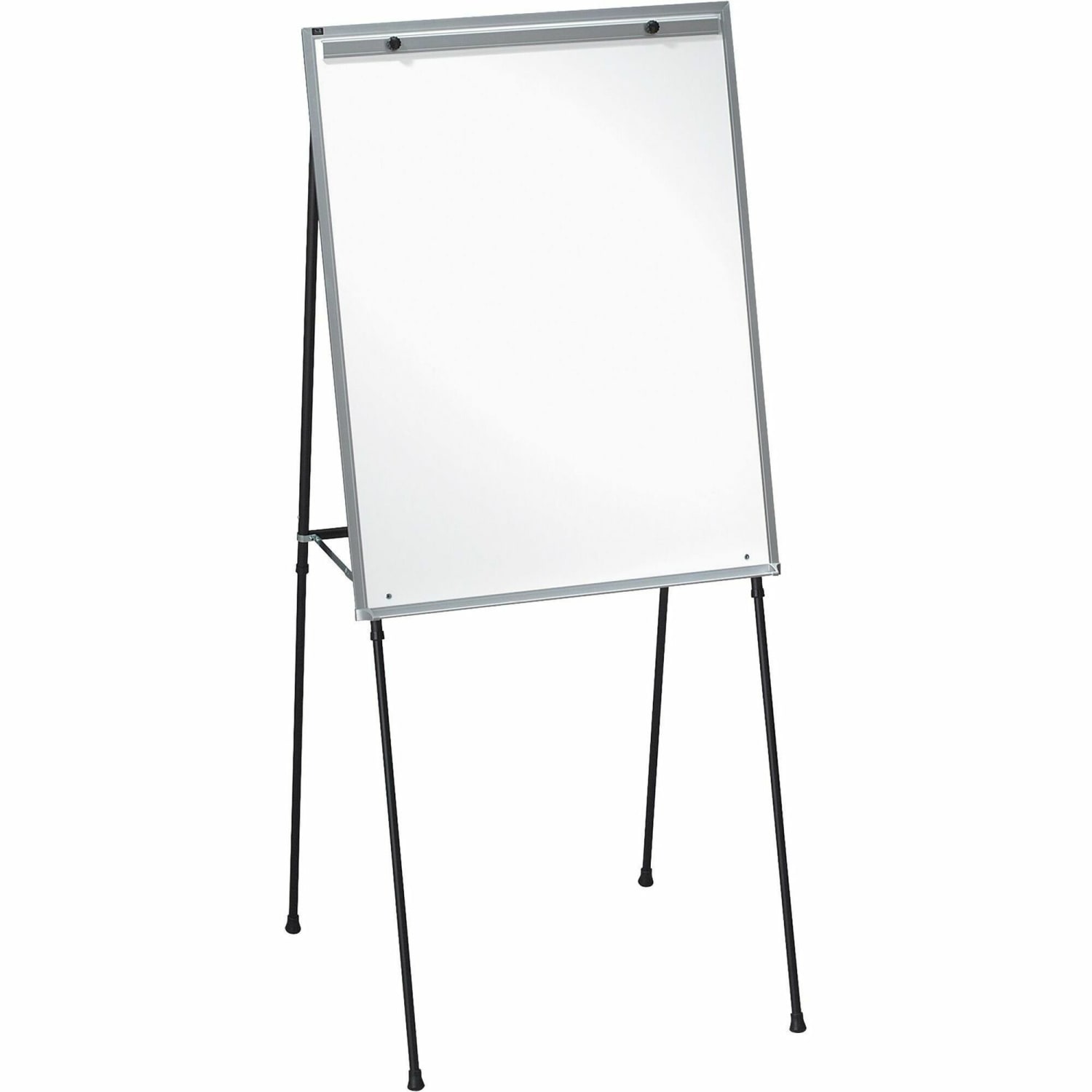 Lorell Non-Magnetic Dry-Erase Whiteboard Easel, 34in x 28in, Metal Frame With Black Finish - Image 3