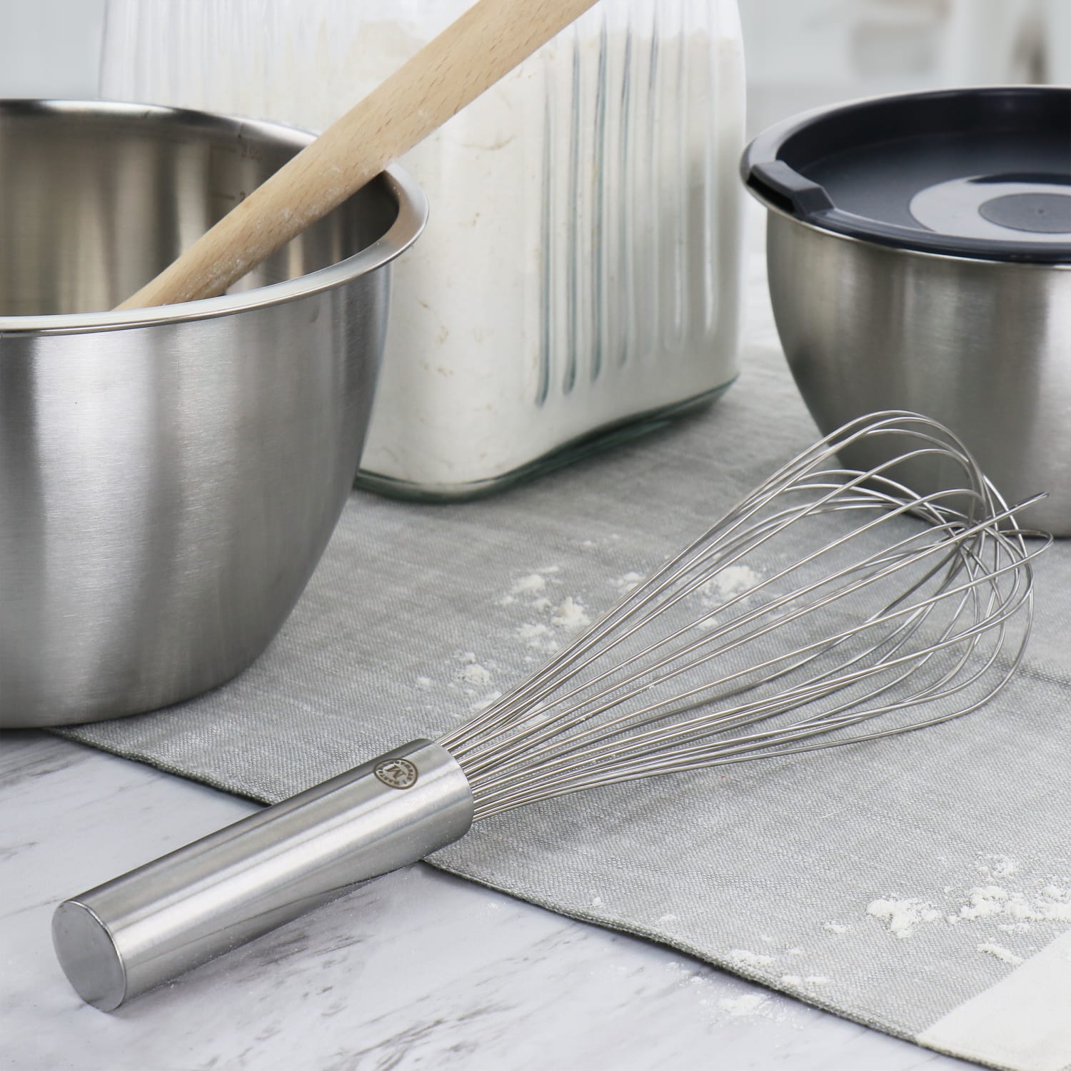 Martha Stewart Balloon Whisk, 12in, Silver - Image 5