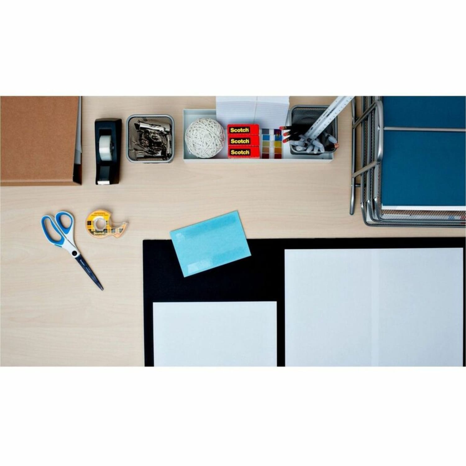 Scotch Double-Sided Tape With Handheld Dispenser, 1/2in x 248in, Clear - Image 6