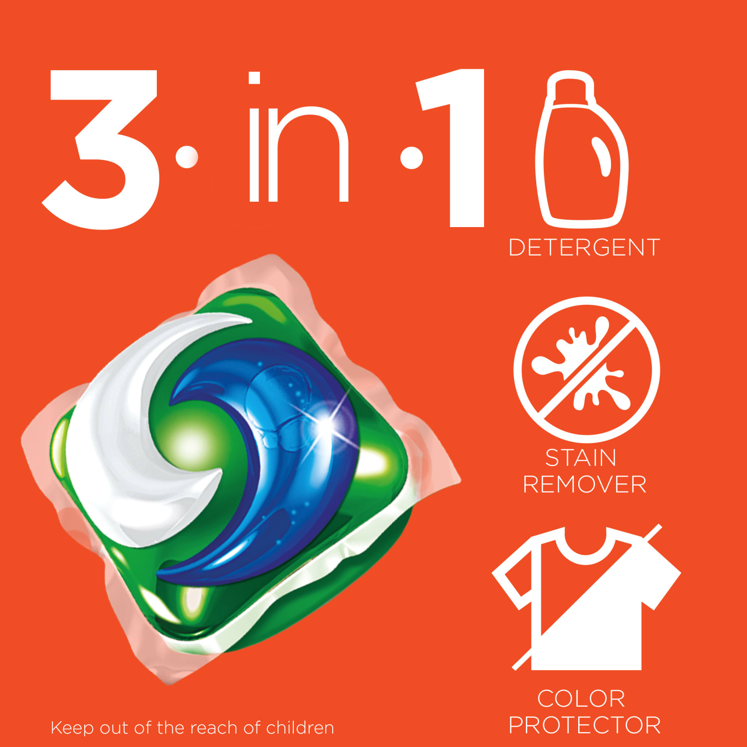 Tide PODS Liquid Laundry Detergent Soap Pacs, Spring Meadow, Pack Of 81 Pacs - Image 5