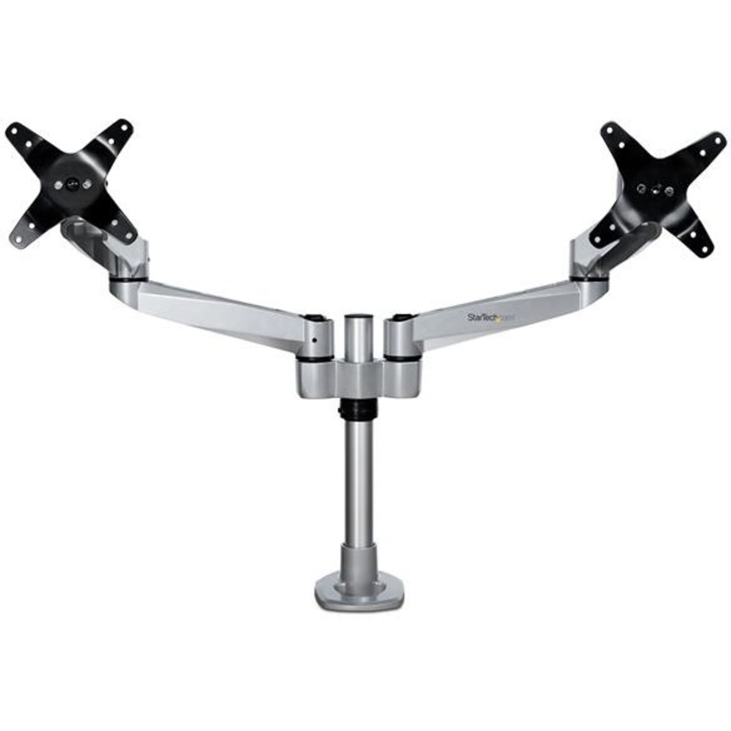StarTech.com Desk Mount Dual Monitor Arm - Articulating - Premium Desk Clamp / Grommet Hole Mount for up to 27in VESA Monitors (ARMDUALPS) - Image 3