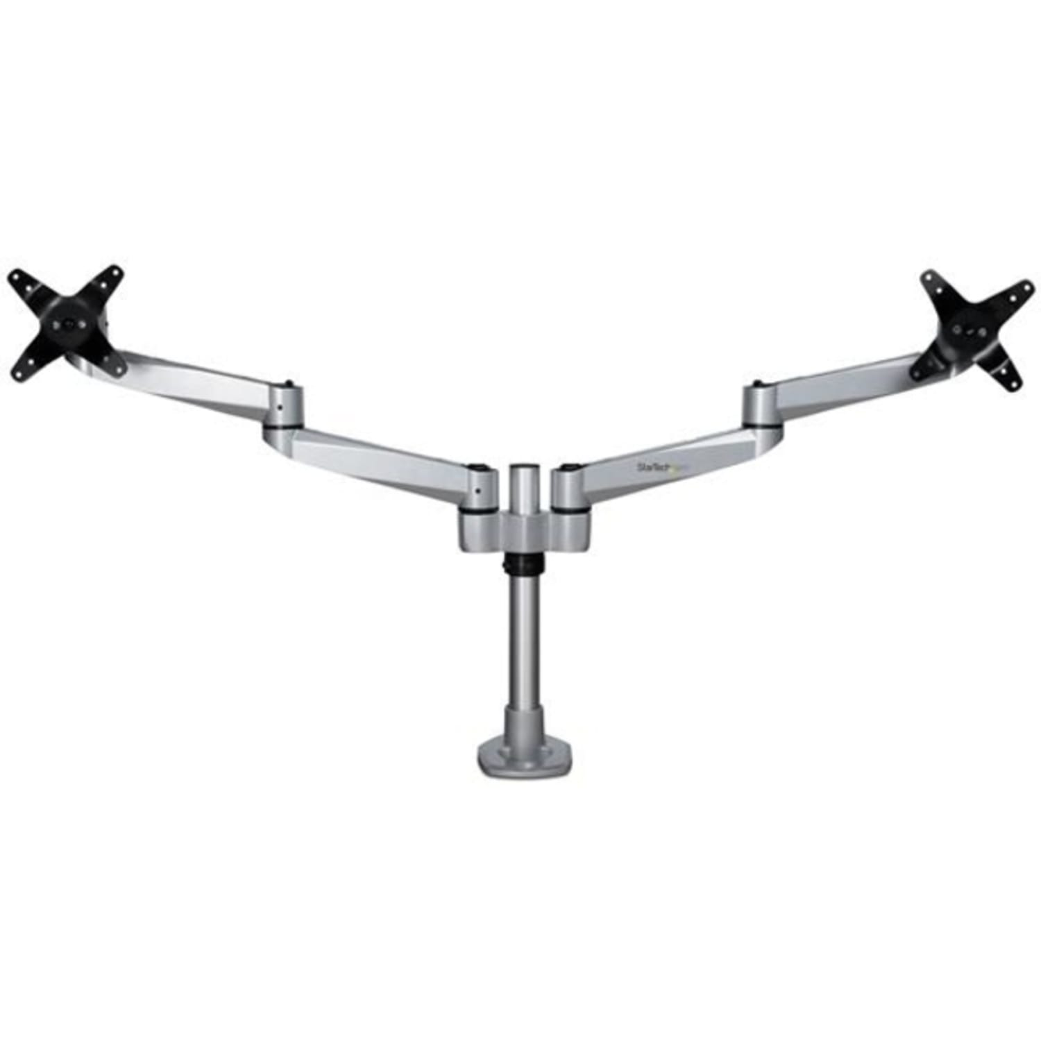 StarTech.com Desk Mount Dual Monitor Arm - Articulating - Premium Desk Clamp / Grommet Hole Mount for up to 27in VESA Monitors (ARMDUALPS) - Image 5