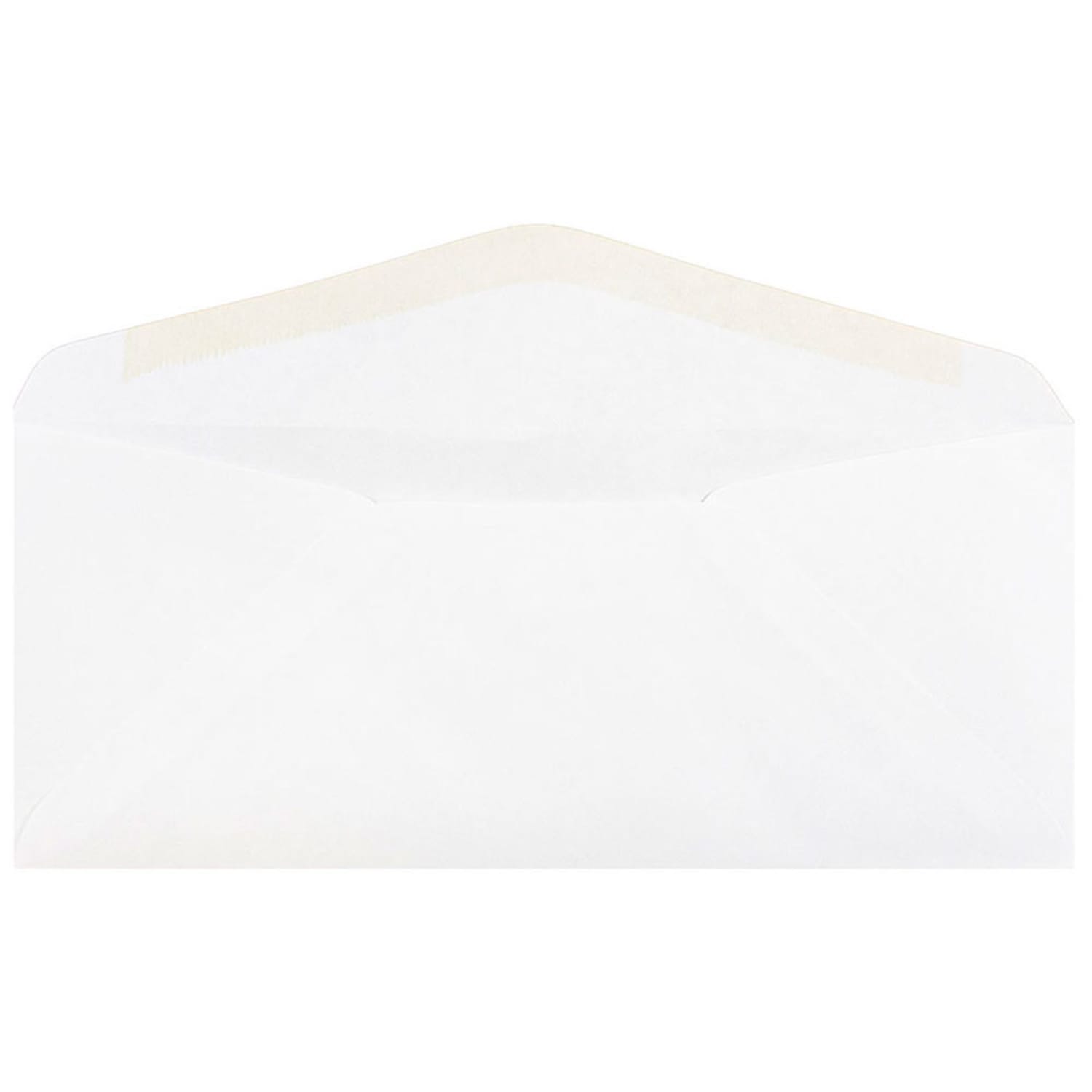 JAM Paper Booklet Commercial-Flap Envelopes, #11, Gummed Seal, White, Pack Of 500 Envelopes - Image 3