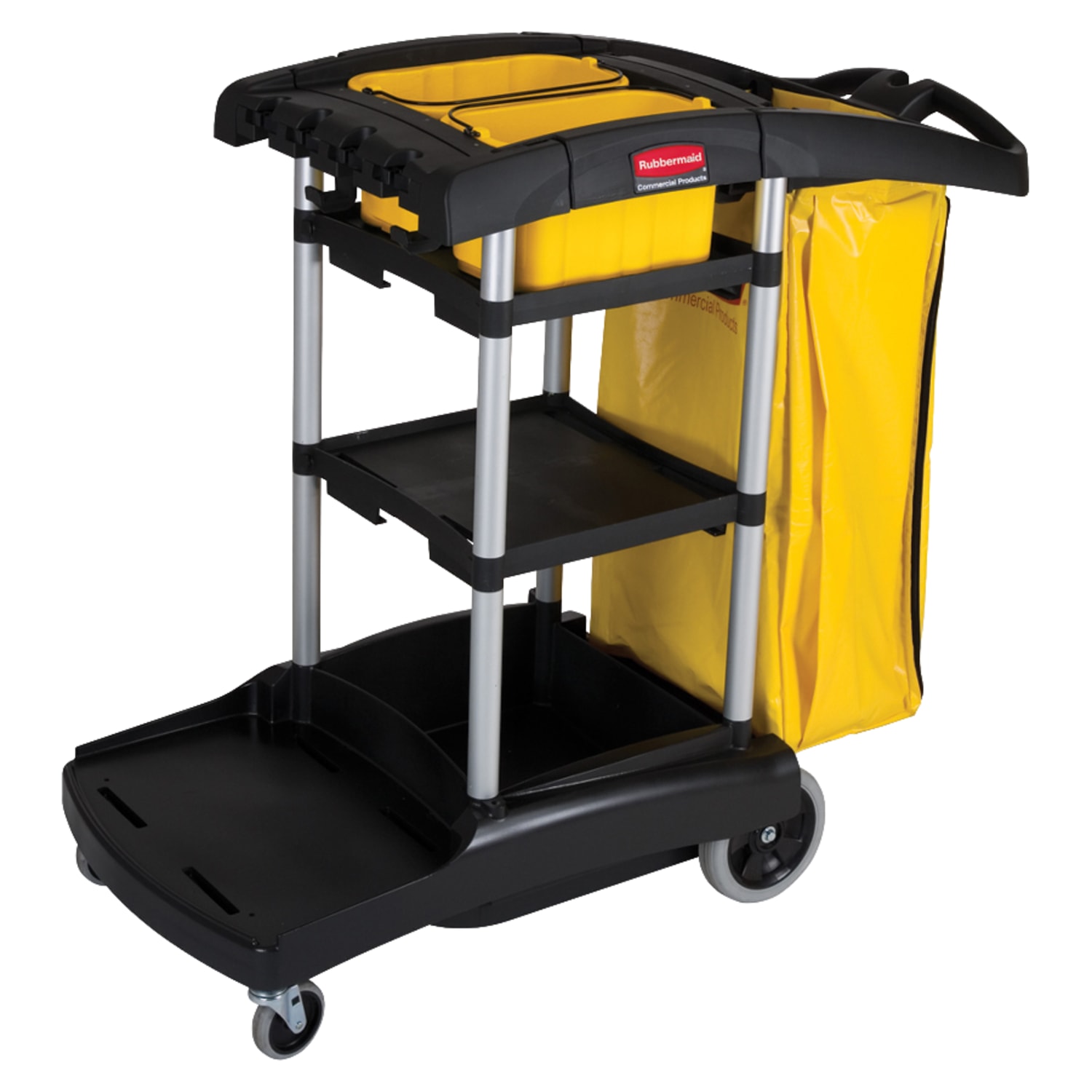 Rubbermaid High-Capacity Cleaning Cart
