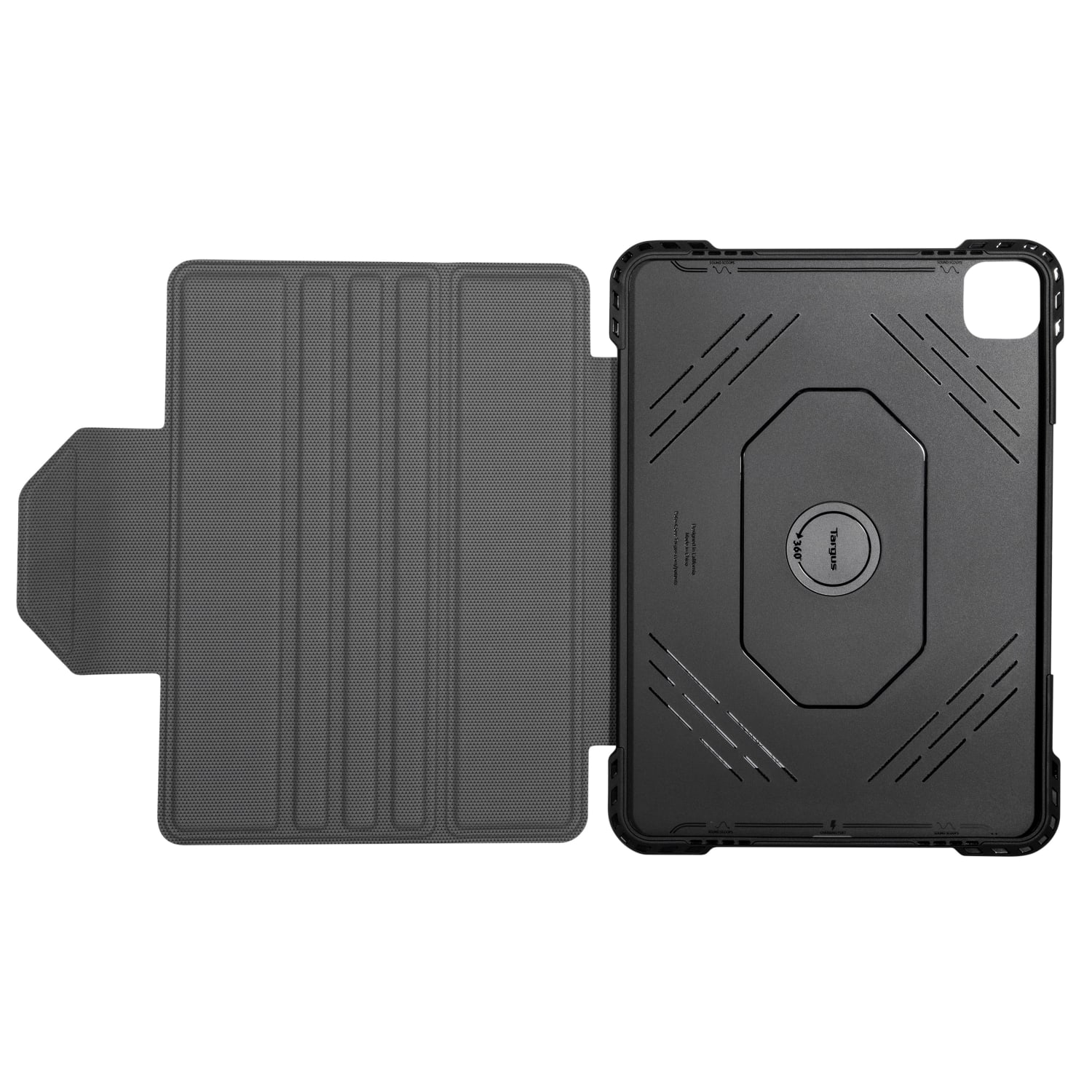 Targus Pro-Tek Rotating Case For Apple iPad Air/iPad Pro, Black - Image 3