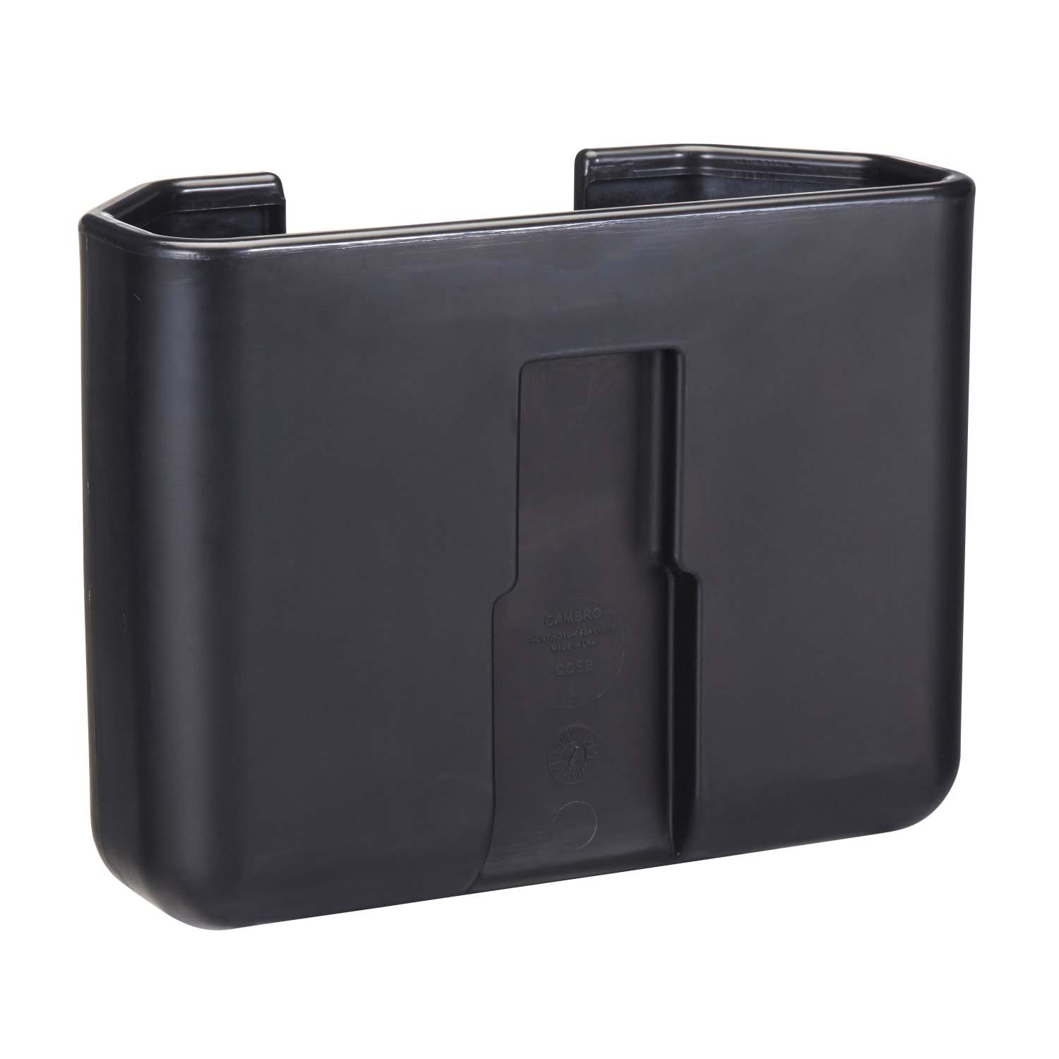 Cambro Quick Connect Bin, Medium Size, 7in x 16in x 12 2/8in, Black - Image 3