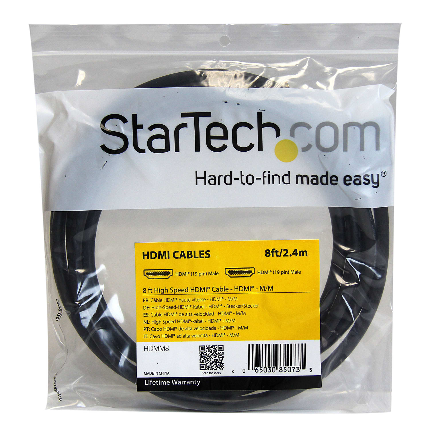 StarTech.com High-Speed HDMI Cable, 8ft - Image 6