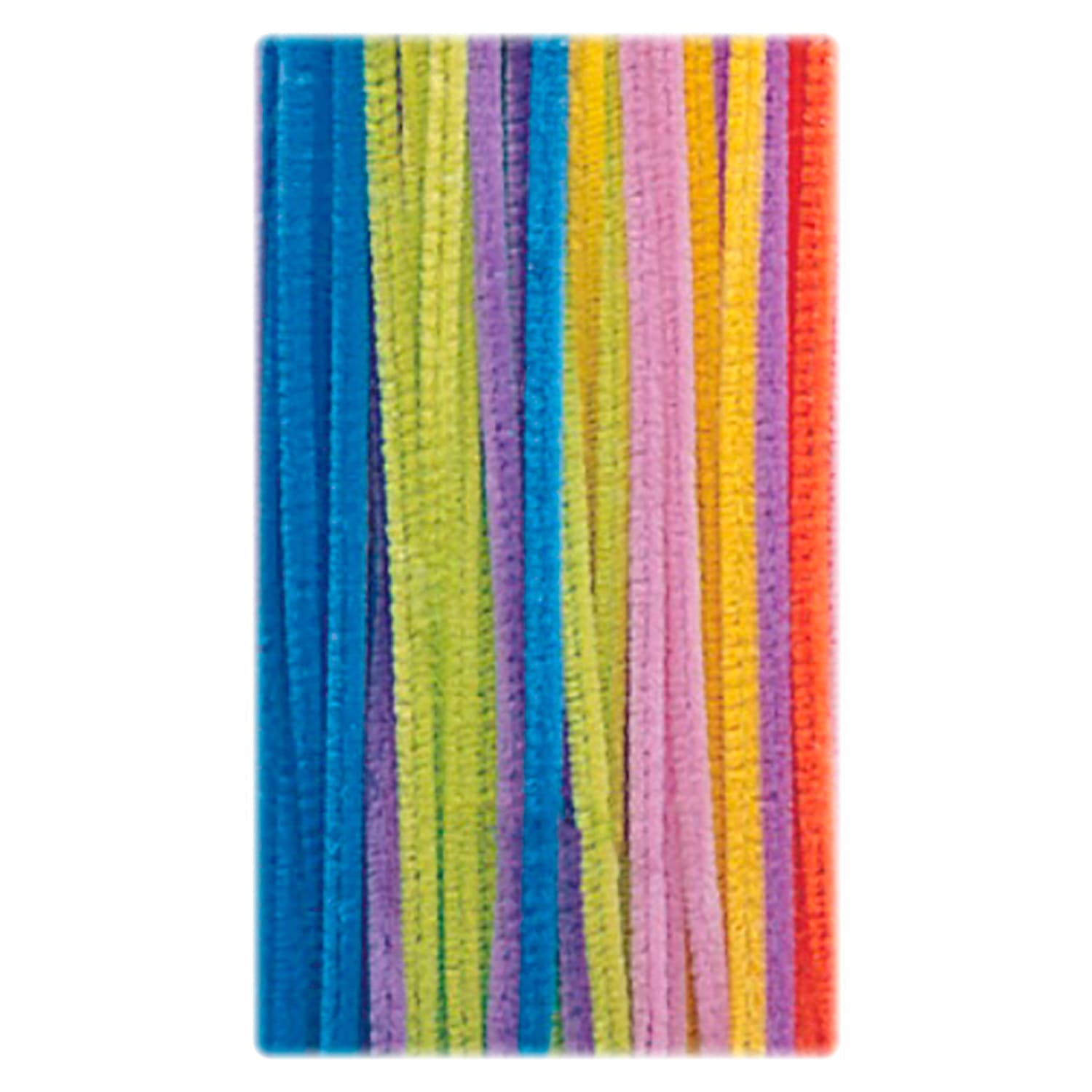 Creativity Street Jumbo Chenille Pipe Cleaners, 12in 1/4in, Neon, Pack of 100 - Image 3