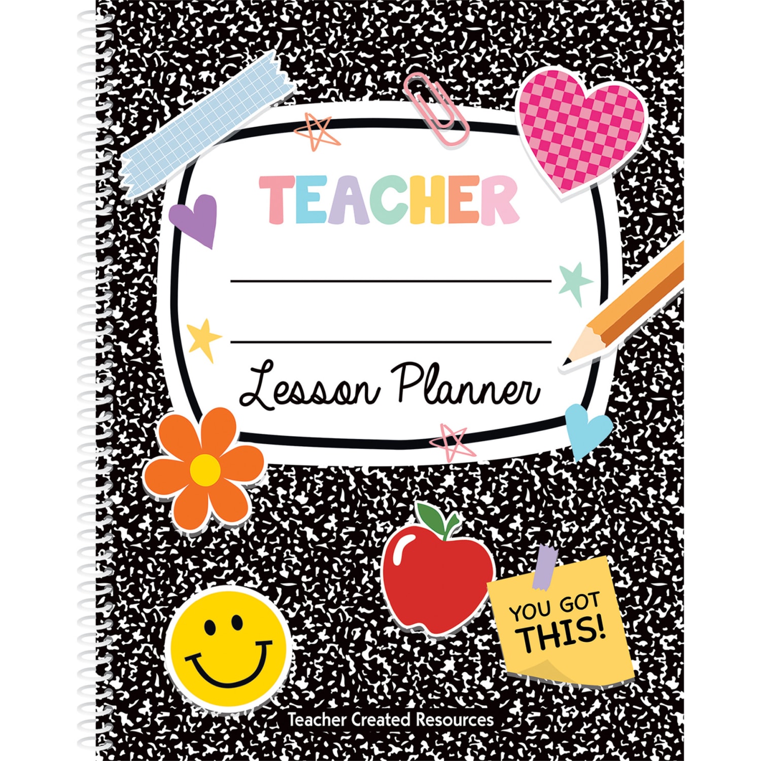 Teacher Created Resources Teacher Plan Book, Cool for School - Image 3