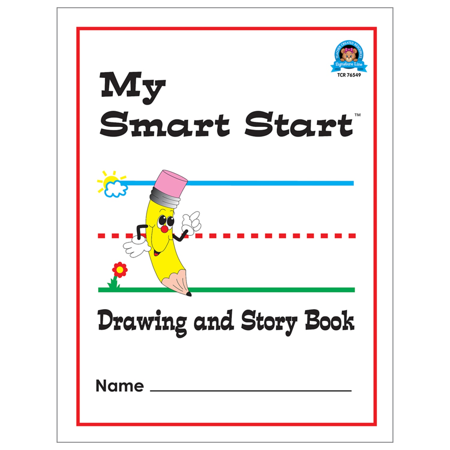 Teacher Created Resources Smart Start Handwriting Series Journals, Letter Size, 48 Sheets, Multicolor, Pack Of 6 Journals - Image 3