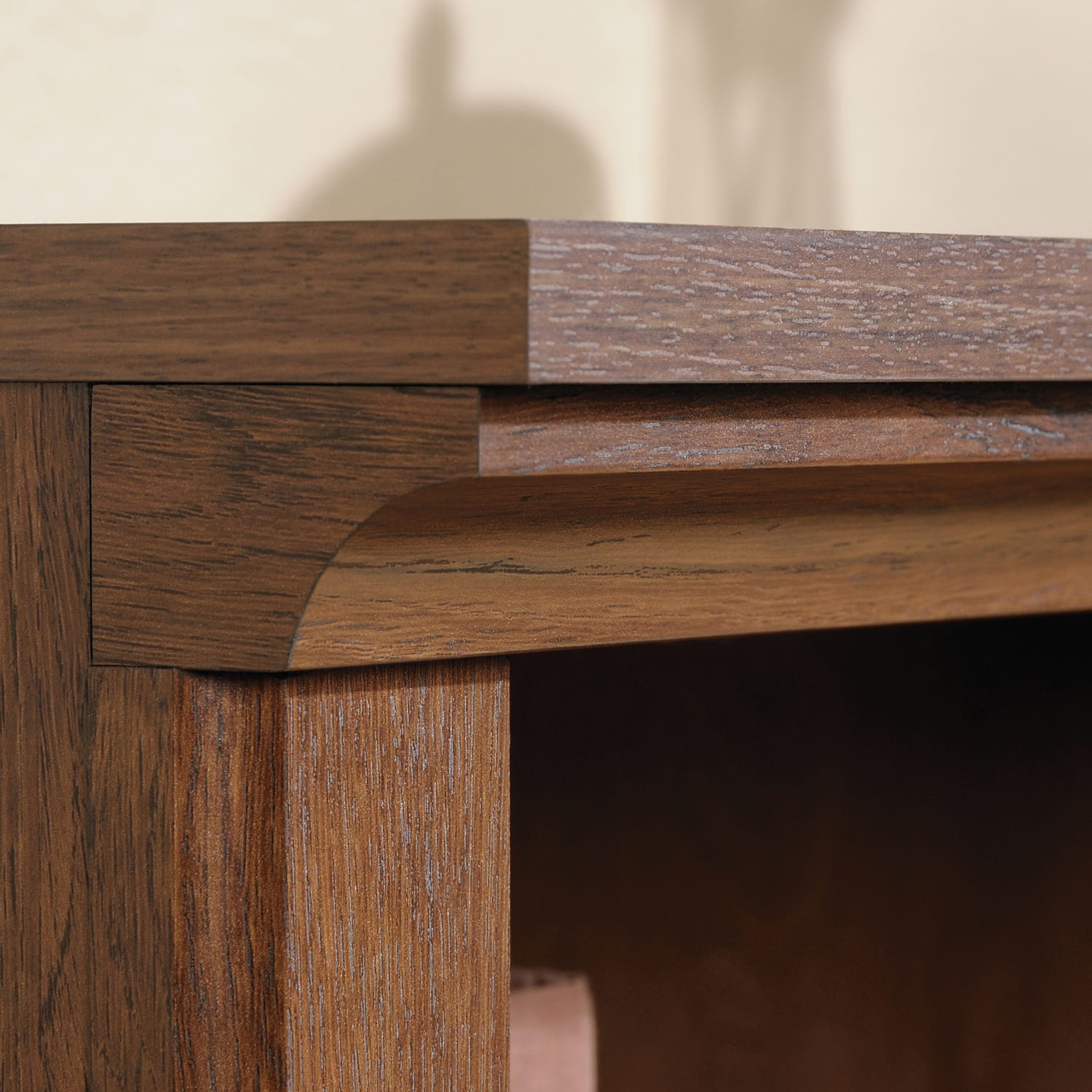 Sauder Select 29 15/16inH 2-Shelf Transitional Bookcase, Oak/Light Finish, Standard Delivery - Image 6