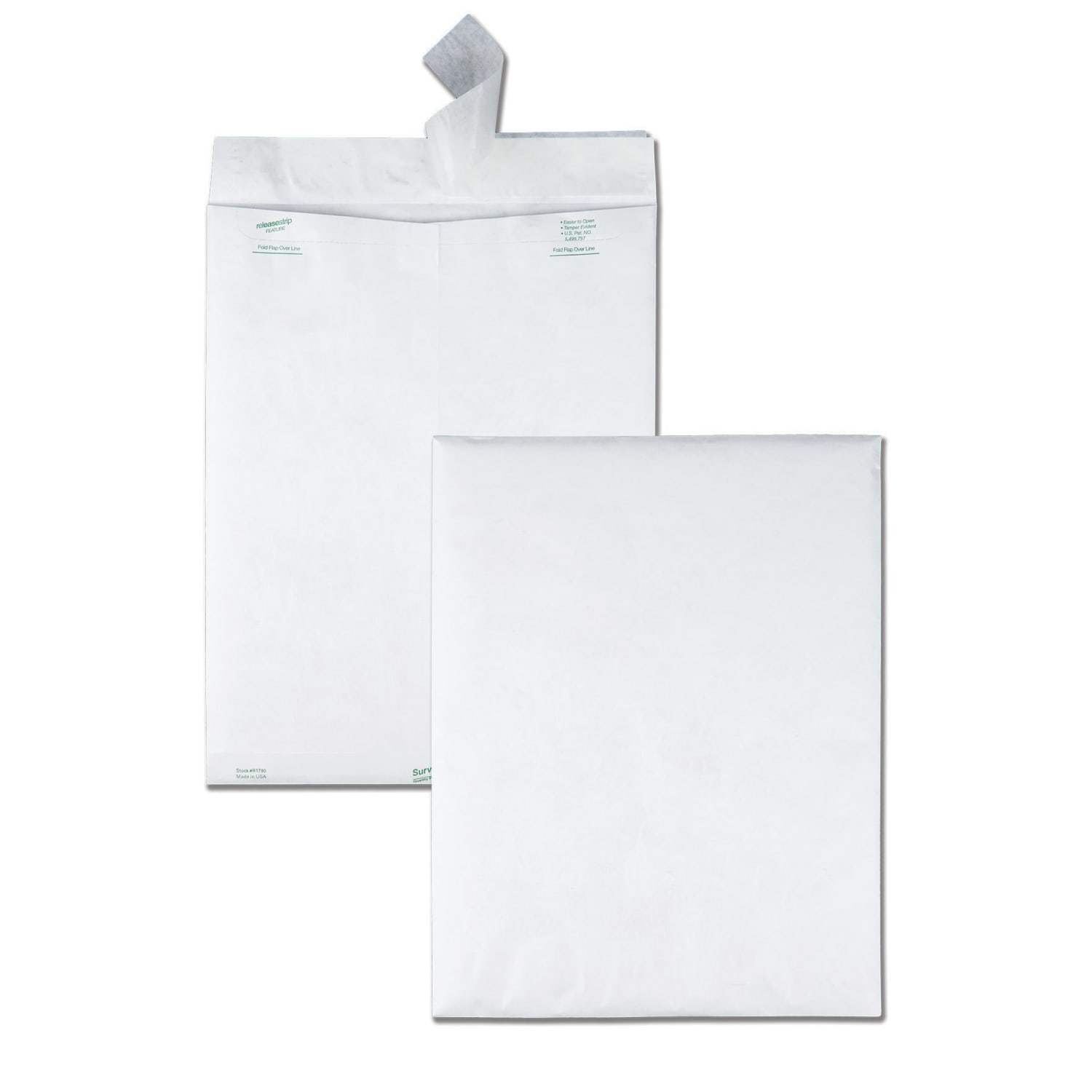 Quality Park Tyvek 12in x 15 1/2in Envelopes, Self-Adhesive, White, Box Of 100 - Image 4