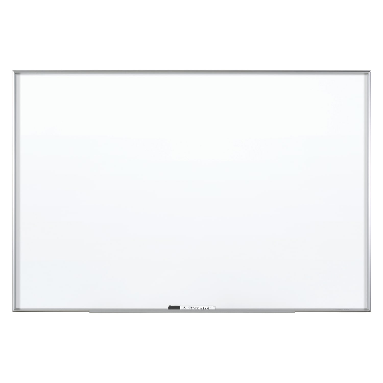 Quartet Nano Magnetic Dry-Erase Whiteboard, 24in x 36in, Aluminum Frame With Silver Finish - Image 4