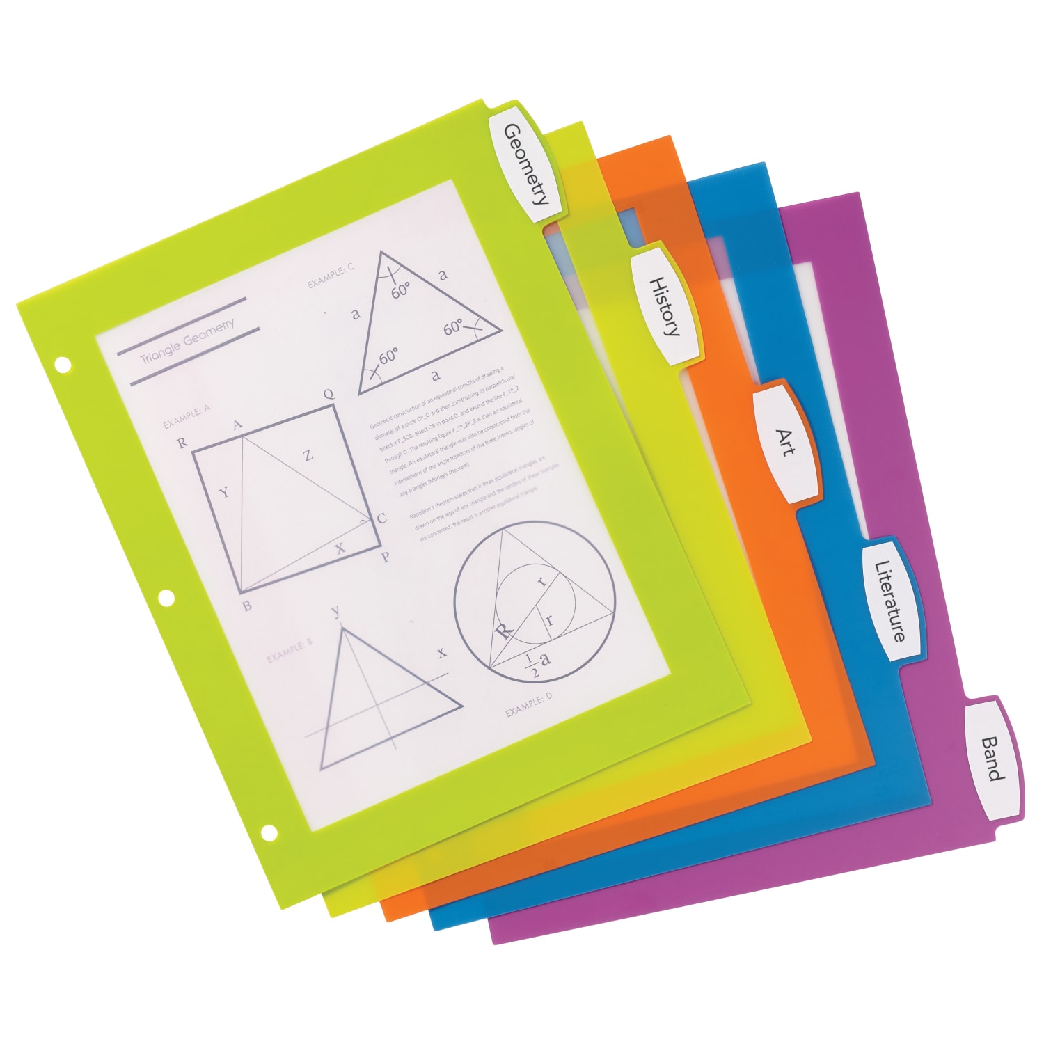 Avery Big Tab Ultralast Plastic Dividers, 5-Tab, Multicolor - Image 6