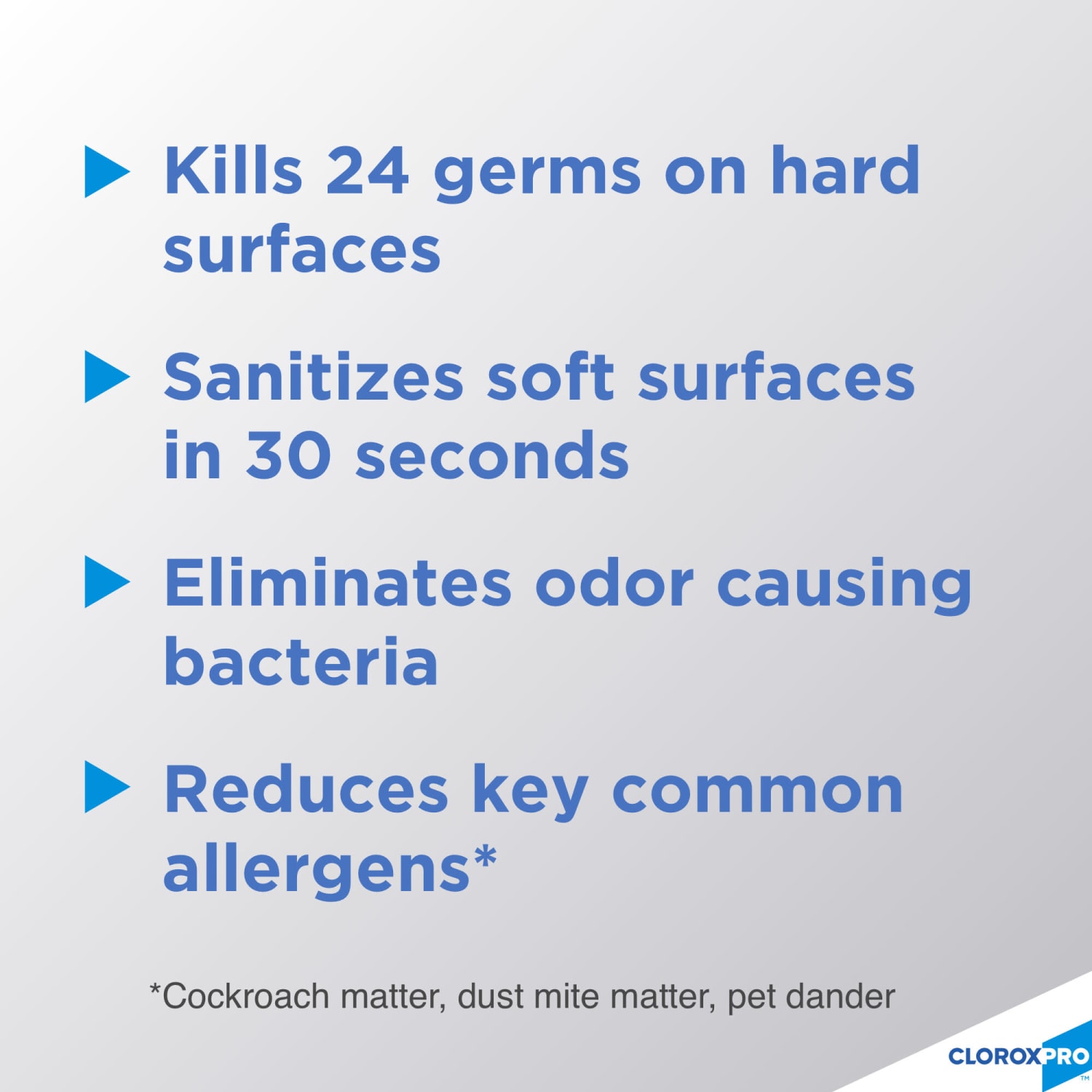 CloroxPro Clorox 4 in One Disinfectant & Sanitizer, Citrus, 14 Ounce Can - Image 4