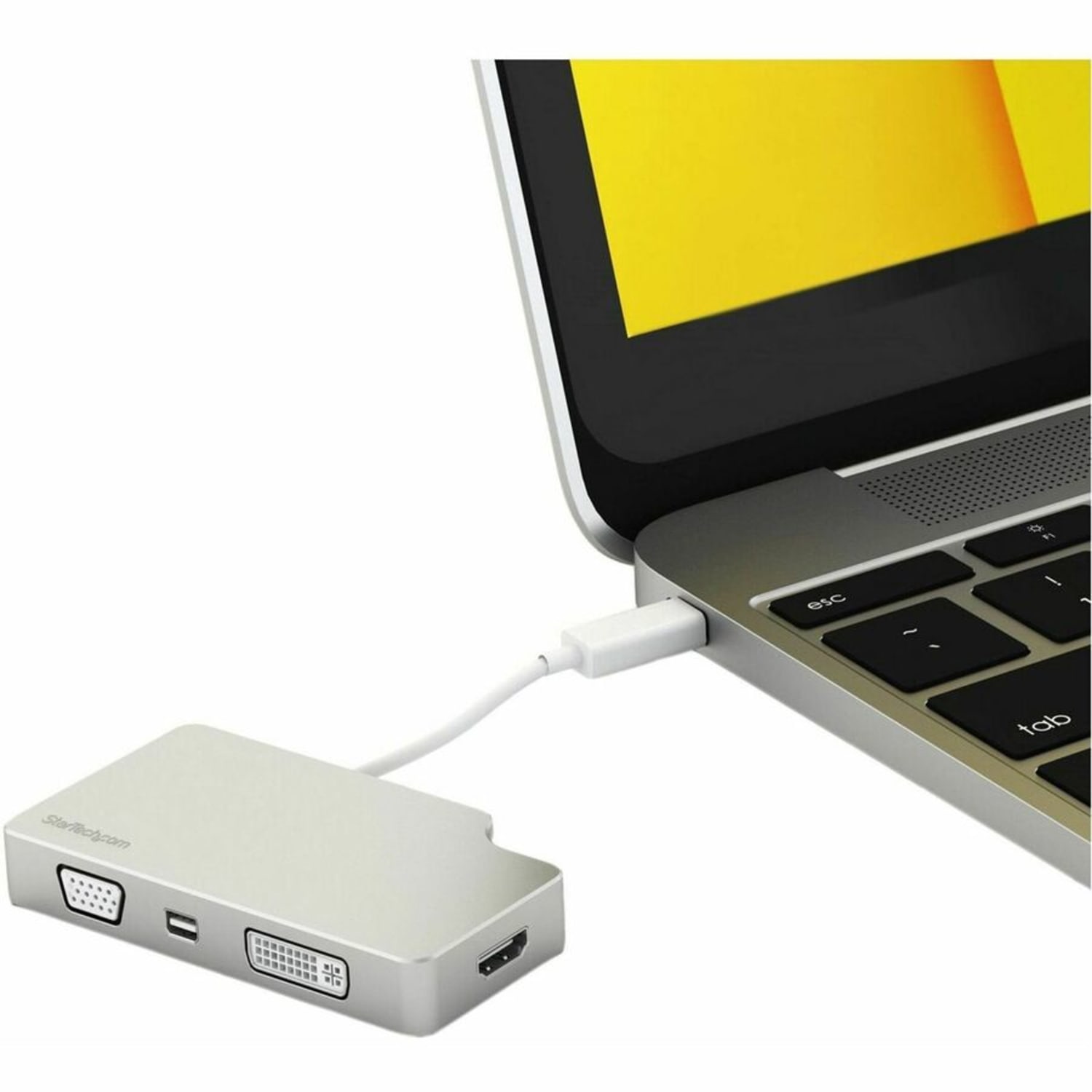 StarTech.com USB-C Multiport Adapter With Aluminum Housing, 0.6in x 2.2in x 4.1in, 4E8893 - Image 5