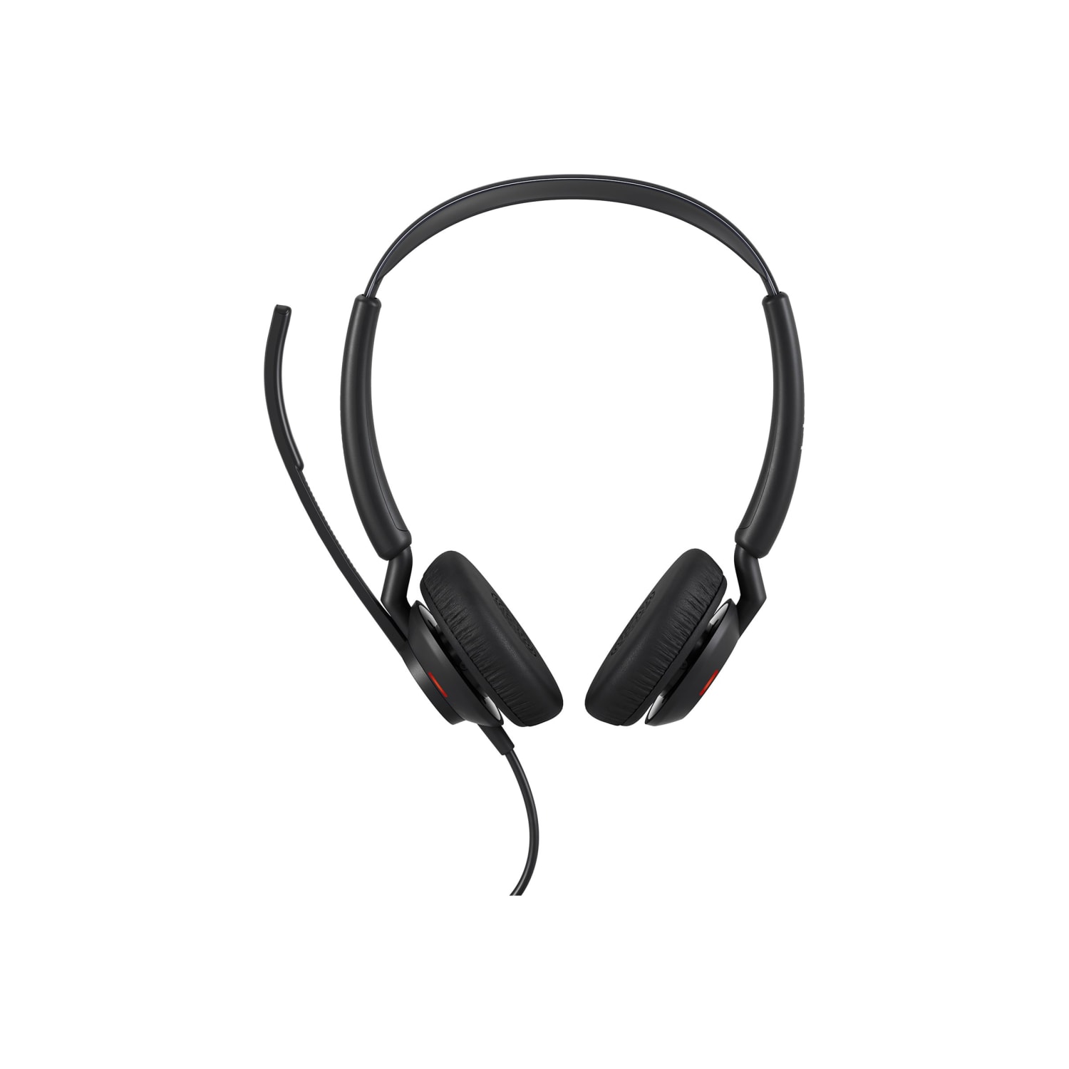 Jabra Engage 50 II UC Stereo, Headset, on-ear, wired, USB-C, USB-A, noise isolating, UC certified, 5099299226901