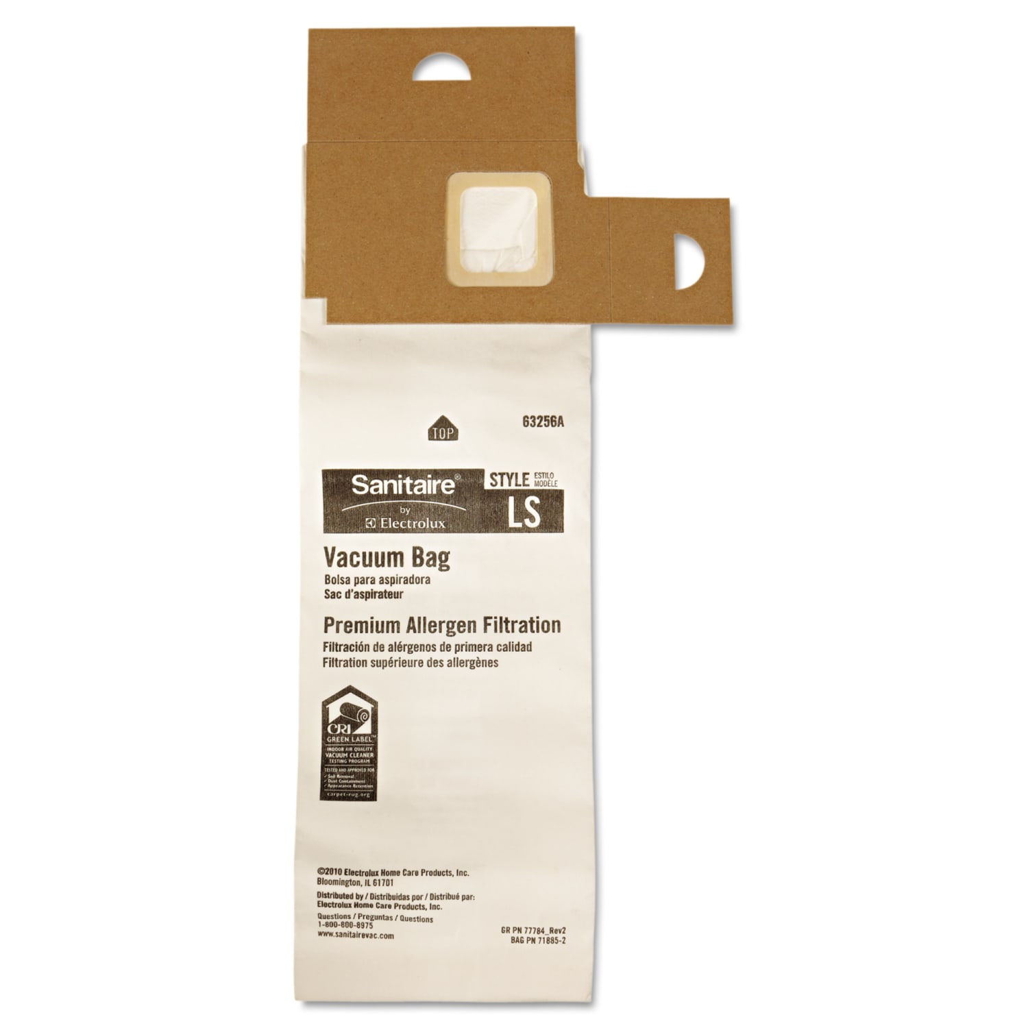 Sanitaire Eureka LS Commercial Upright Vacuum Cleaner Bags, Brown, Pack Of 5 Bags - Image 3
