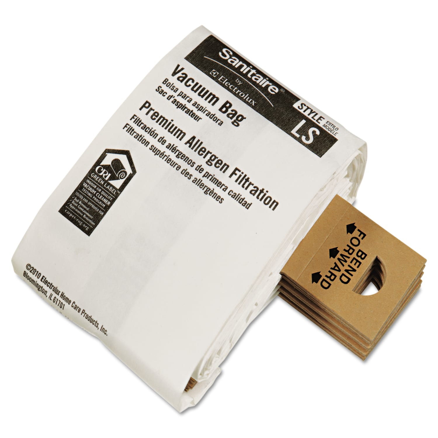 Sanitaire Eureka LS Commercial Upright Vacuum Cleaner Bags, Brown, Pack Of 5 Bags - Image 4