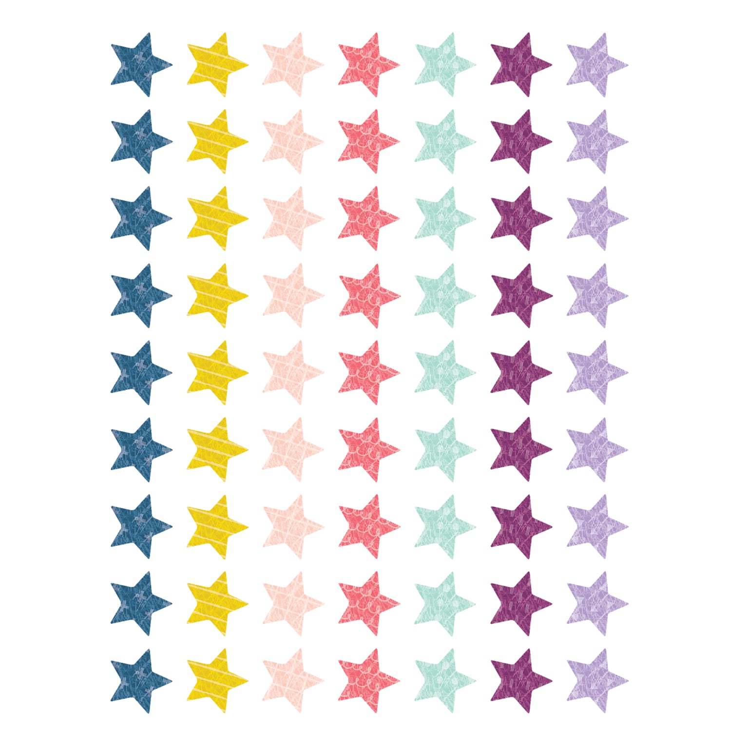 Teacher Created Resources Mini Stickers, Oh Happy Day Stars, 377 Stickers Per Pack, Set Of 12 Packs - Image 3