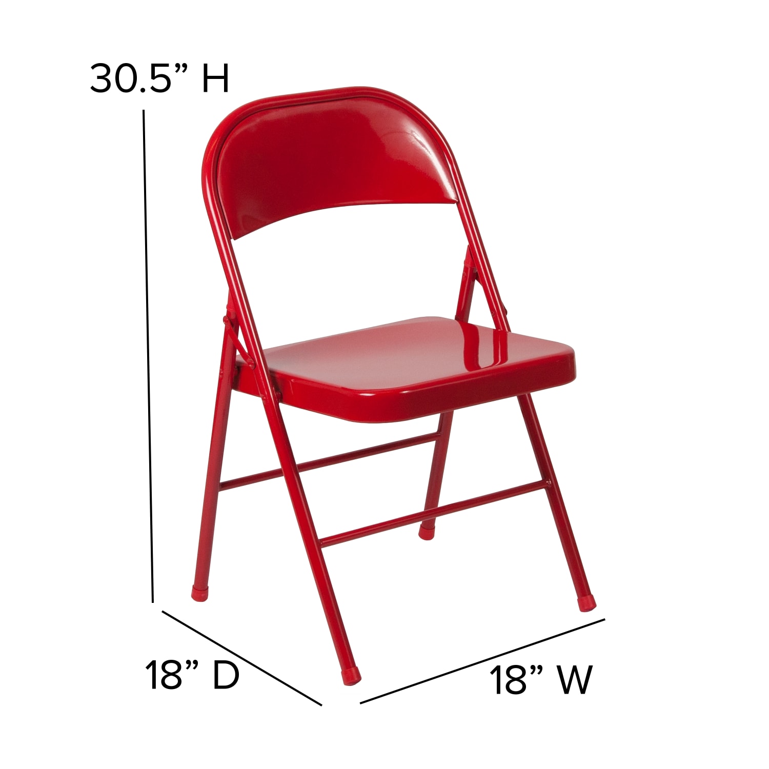 Flash Furniture HERCULES Series DoubleBraced Metal Folding Chairs Red Set Of 4 Chairs PopularChairscom Flash Furniture HERCULES Series Double Braced Metal Folding Chairs Red Set Of 4 Chairs PopularChairscom