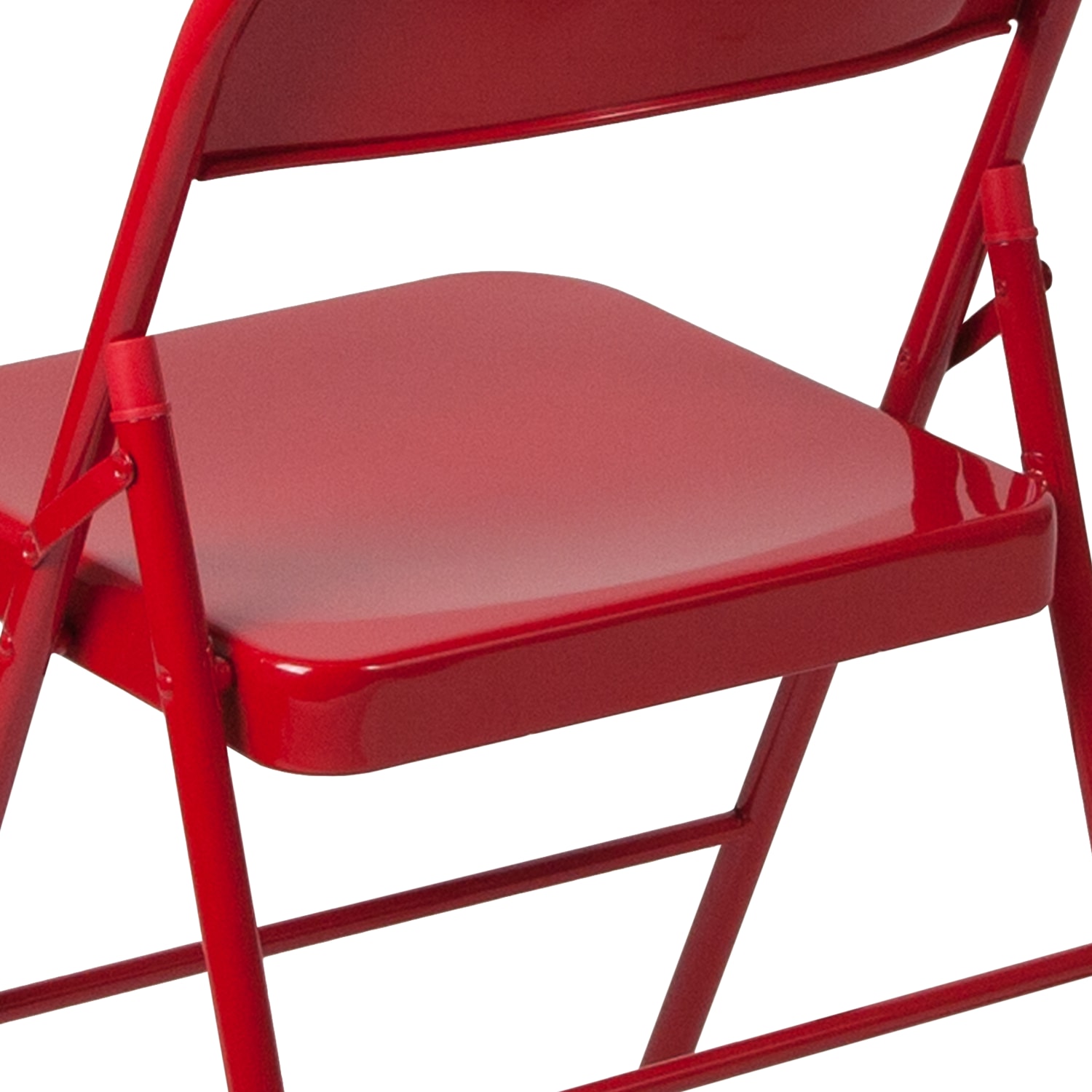Flash Furniture HERCULES Series DoubleBraced Metal Folding Chairs Red Set Of 4 Chairs PopularChairscom Flash Furniture HERCULES Series Double Braced Metal Folding Chairs Red Set Of 4 Chairs PopularChairscom