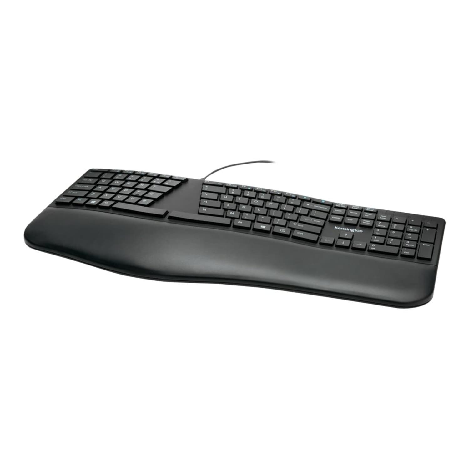Kensington Pro Fit Ergo Wired Keyboard - Keyboard - USB - US - black - Image 3