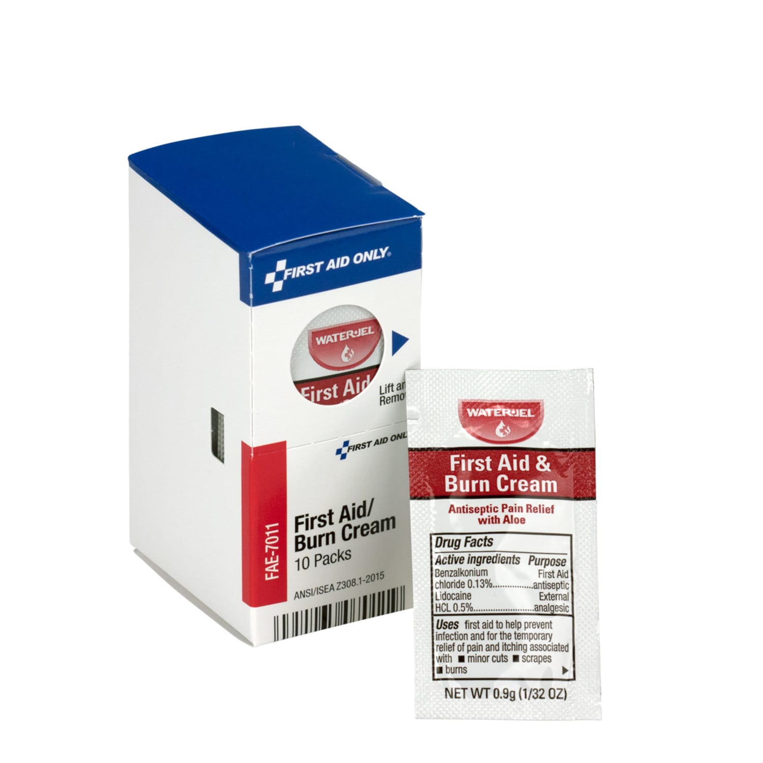 First Aid Burn Cream, 10 Packets/Box - Image 3