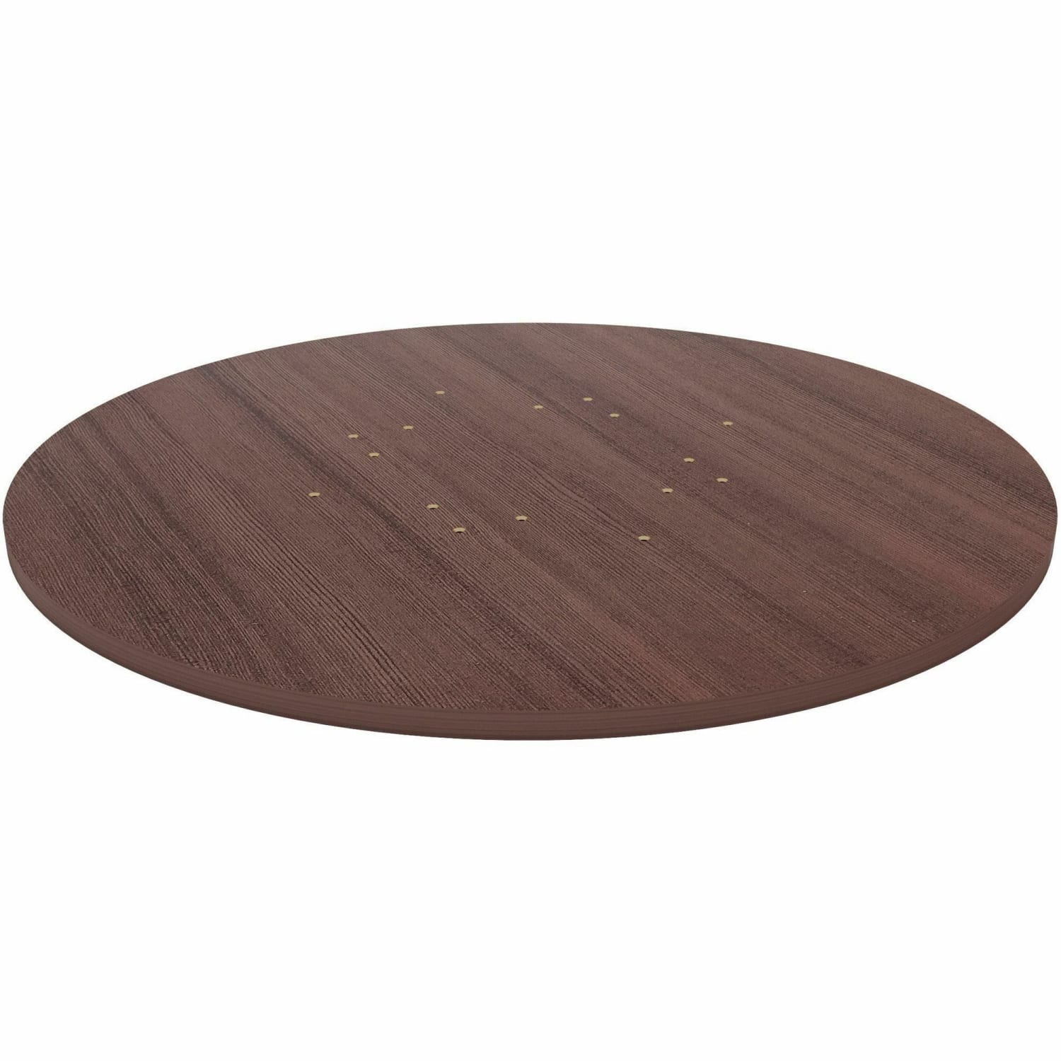 Lorell Laminate Round Conference Tabletop, 42in, Espresso - Image 3