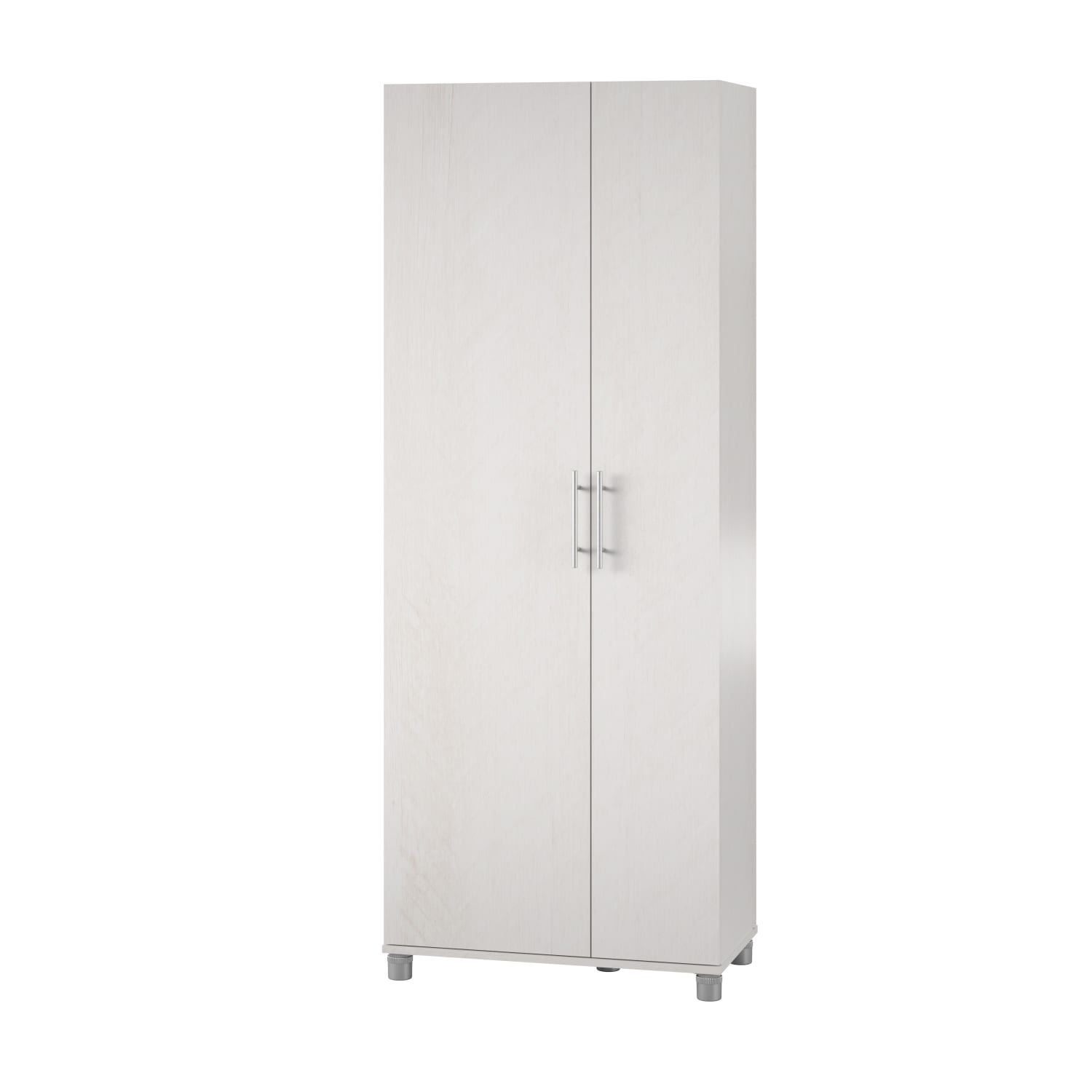 Ameriwood Home Camberly Tall Asymmetrical Cabinet, 74-5/16inH x 28-5/8inW x 15-7/16inD, Ivory - Image 6