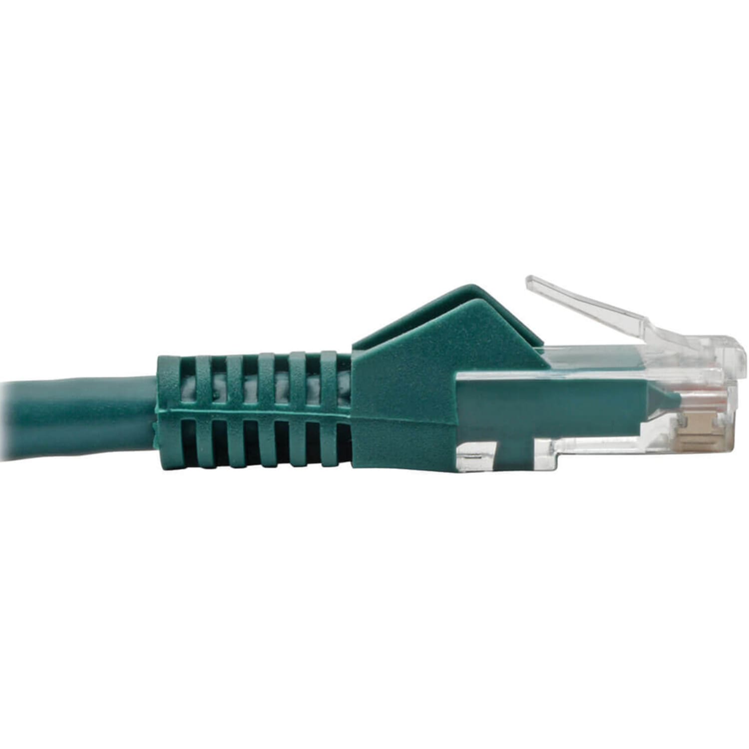 Tripp Lite Cat6 GbE Gigabit Ethernet Snagless Molded Patch Cable UTP Green RJ45 M/M 35ft 35ft - 1x R - N201035GN - Image 5