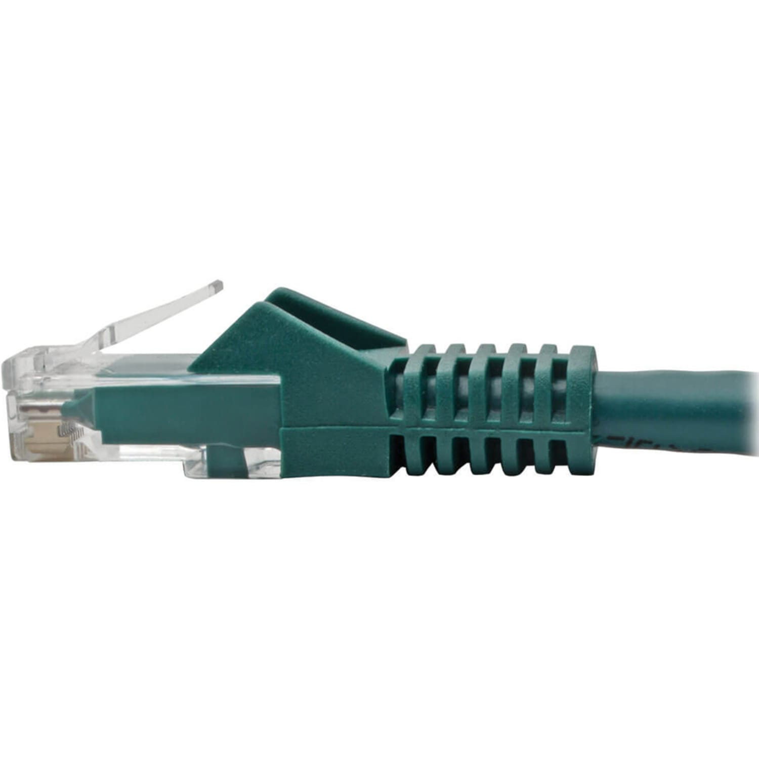 Tripp Lite Cat6 GbE Gigabit Ethernet Snagless Molded Patch Cable UTP Green RJ45 M/M 35ft 35ft - 1x R - N201035GN - Image 6