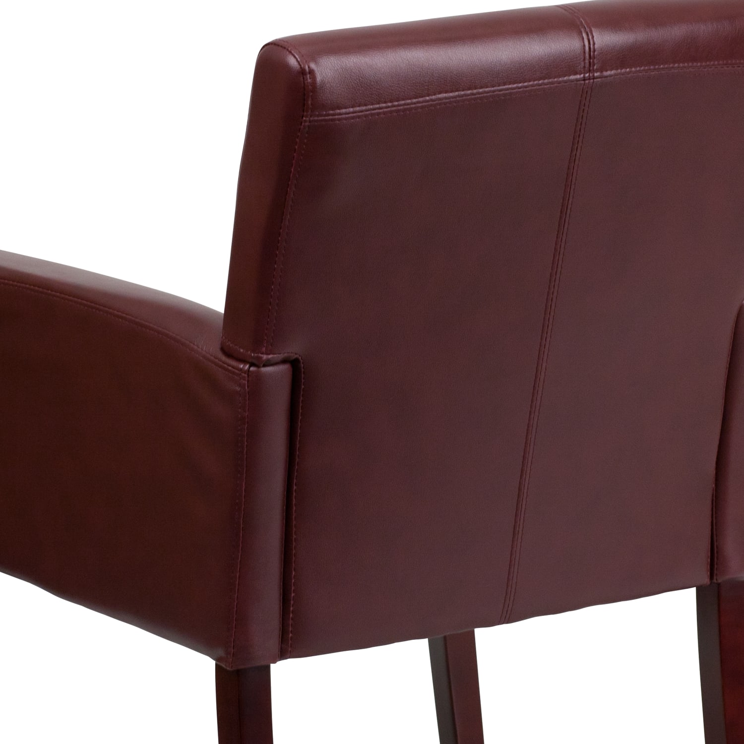 Flash Furniture Leathersoft SideReception Chairs Burgundy PopularChairscom