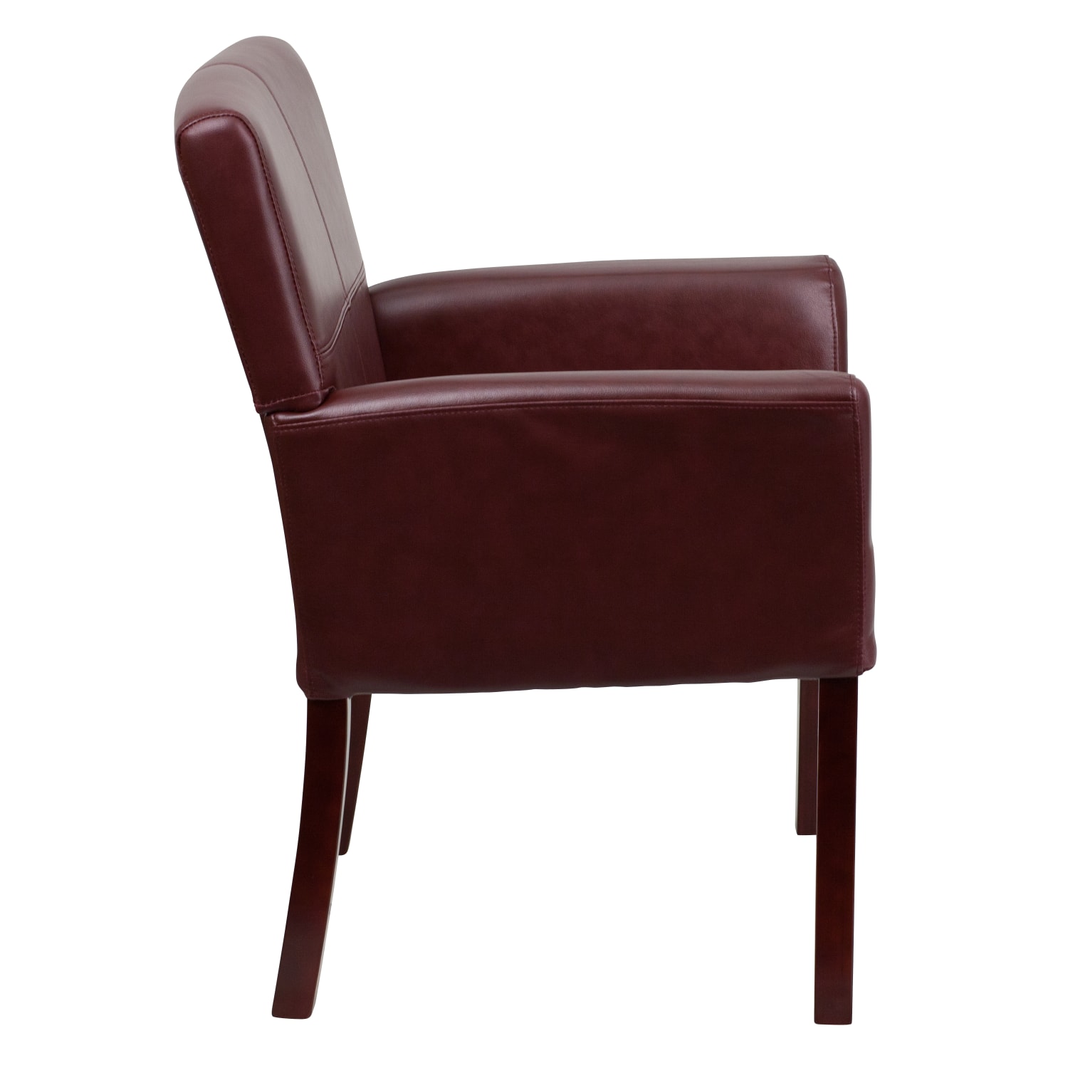 Flash Furniture Leathersoft SideReception Chairs Burgundy PopularChairscom