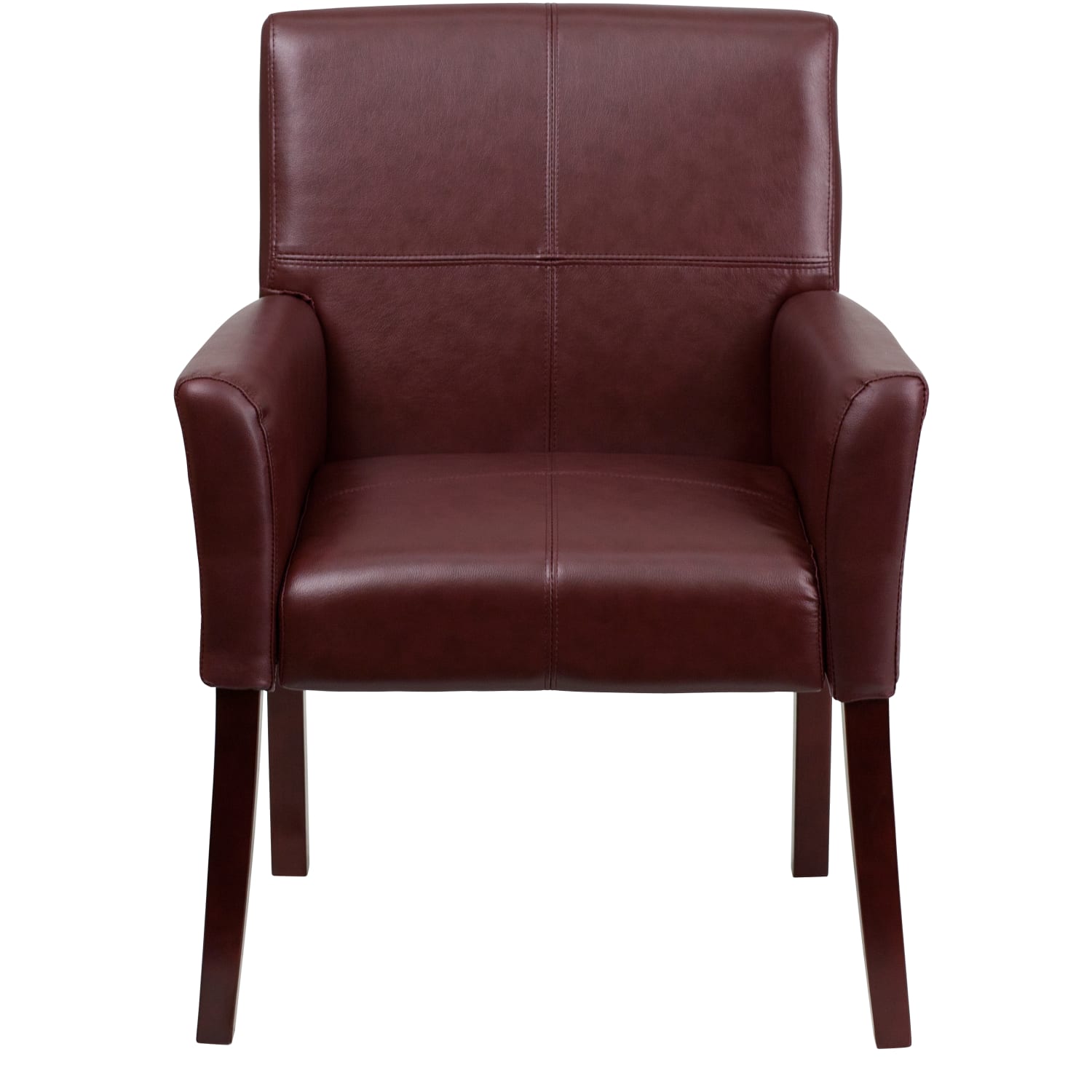 Flash Furniture Leathersoft SideReception Chairs Burgundy PopularChairscom