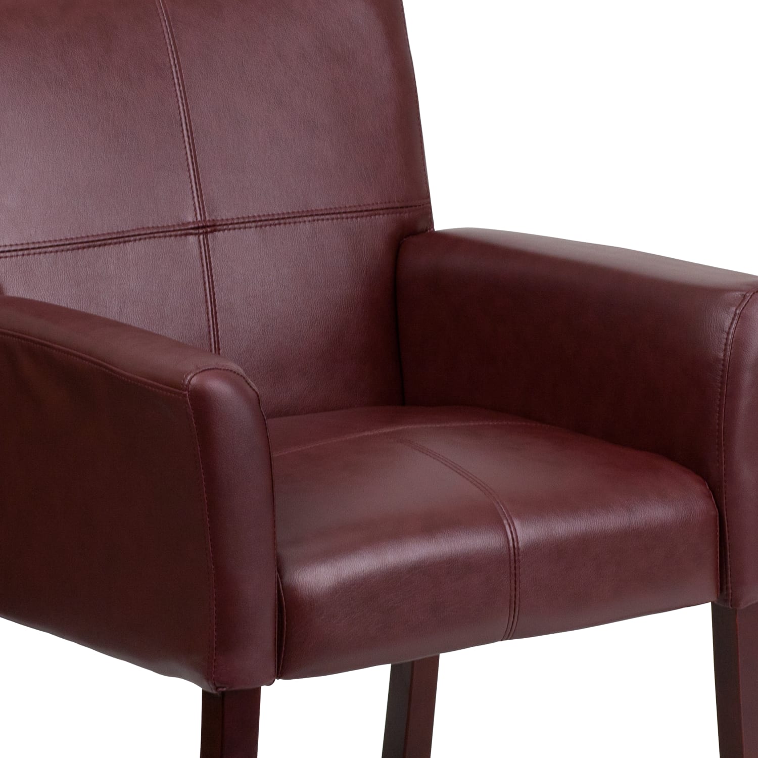 Flash Furniture Leathersoft SideReception Chairs Burgundy PopularChairscom