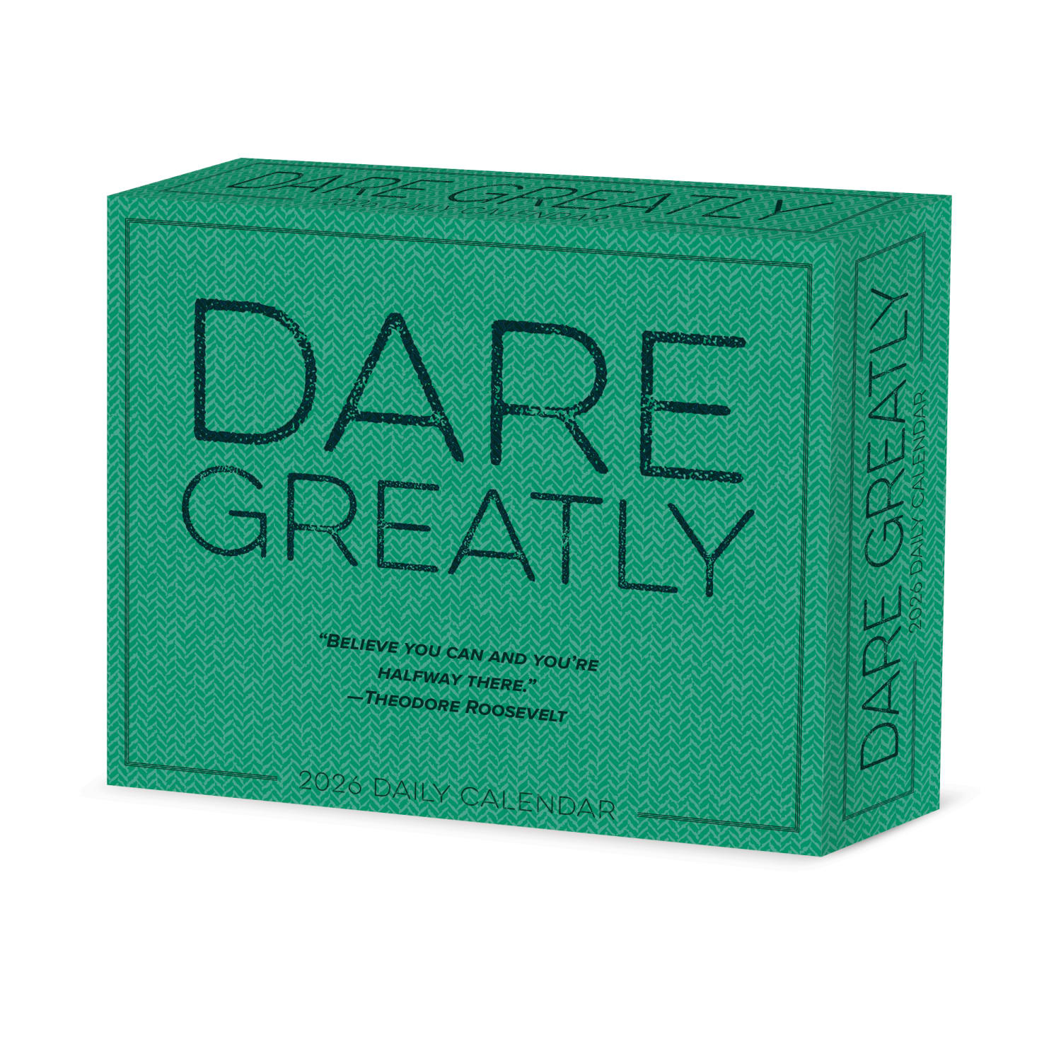 2026 Willow Creek Press Page-A-Day Daily Desk Calendar, 6-1/4in x 5-1/2in, Dare Greatly, January To December, 54123 - Image 3